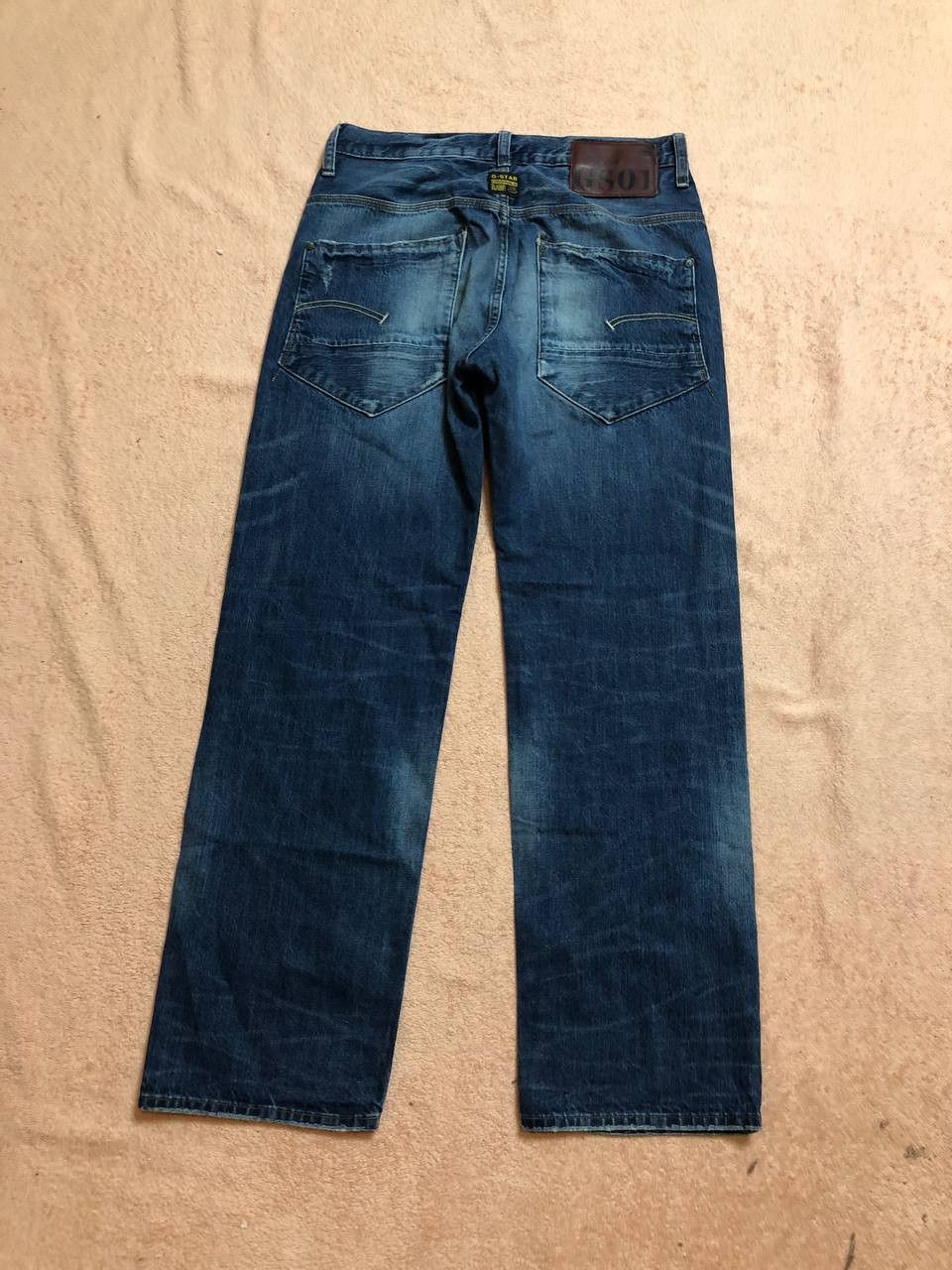 G-Star STREETWEAR G STAR Vintage Wash Jeans Regular Fit Size US 30 / EU 46 - 21 Thumbnail