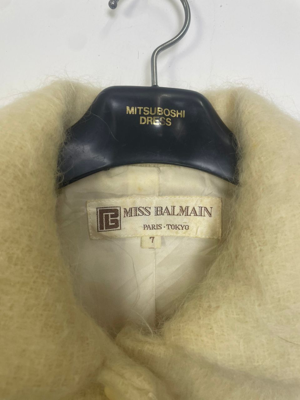 Balmain × Designer × Vintage Vintage Miss balmain Wool Jacket Size M / US 6-8 / IT 42-44 - 3 Thumbnail