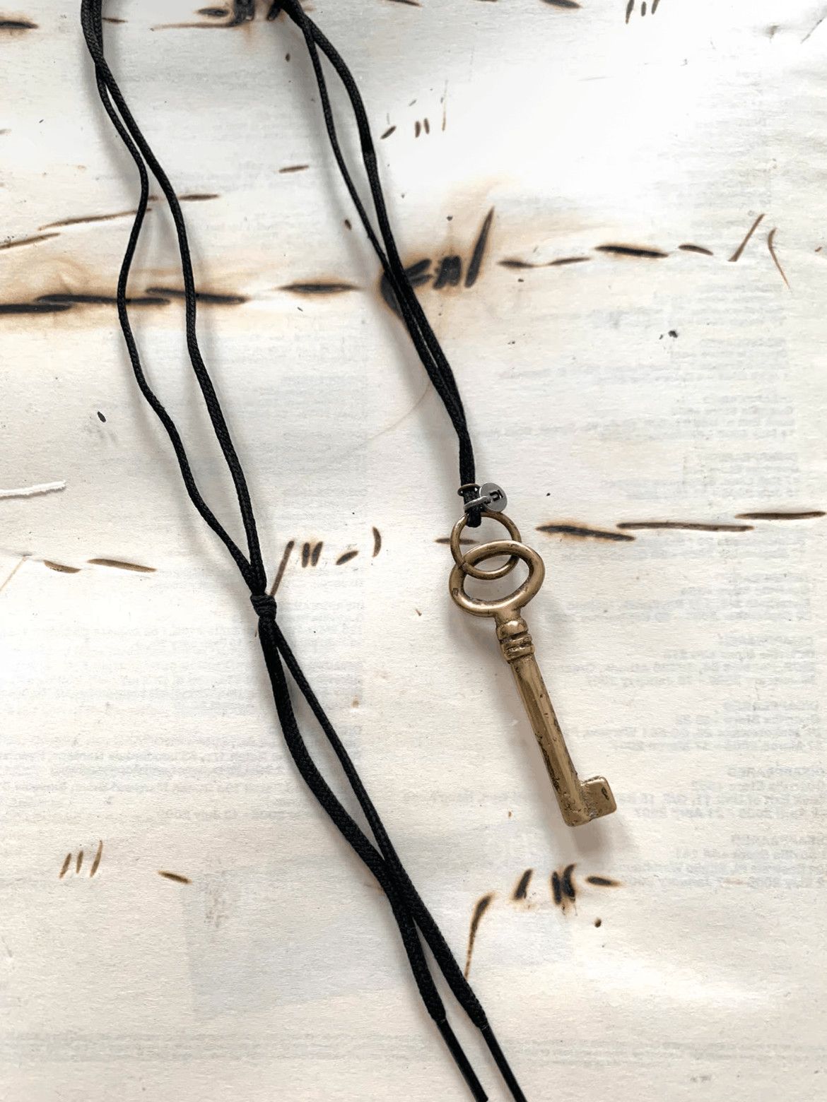 Undercover 05SS Copper Key Necklace