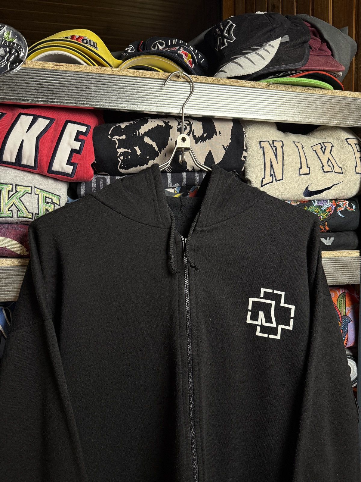 Vintage Rammstein archive vintage zip hoodie Size US XXL / EU 58 / 5 - 3 Thumbnail