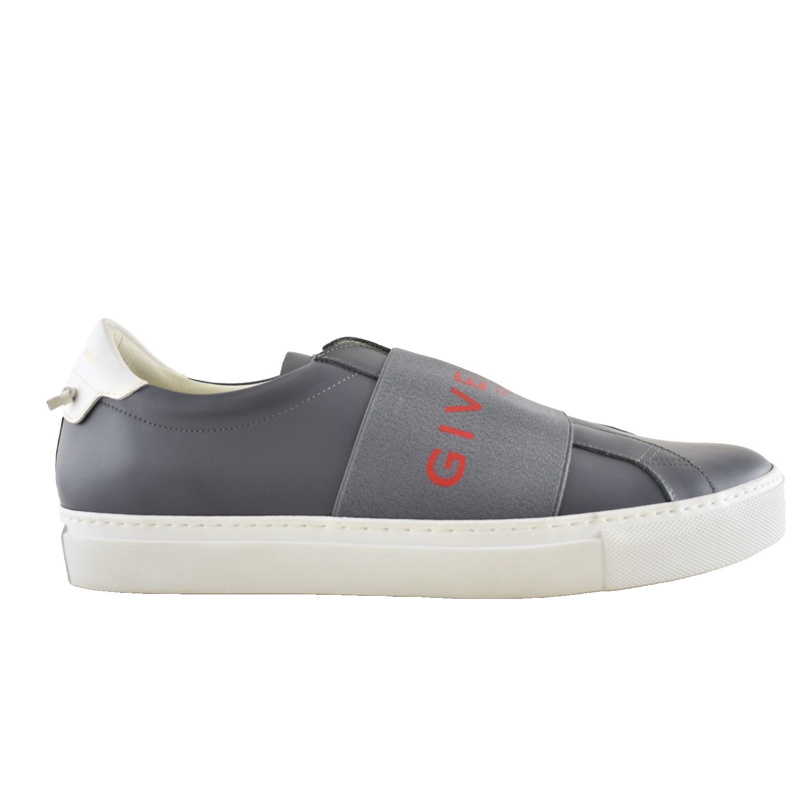 Givenchy Givenchy Urban Street Grey Leather Low Top Sneaker 44/11 Size US 11 / EU 44 - 1 Thumbnail