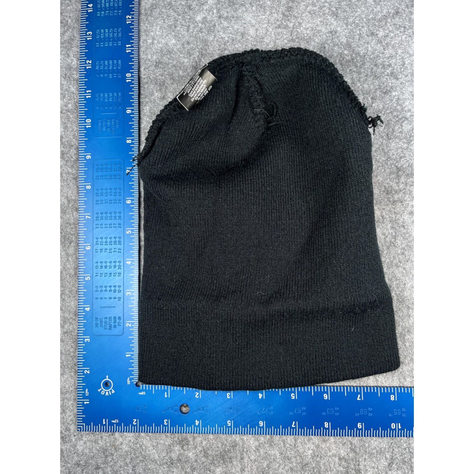 Vintage Discount Tire Hat Beanie Mens One Size Black Knit Image Solutions Winter Size ONE SIZE - 6 Thumbnail
