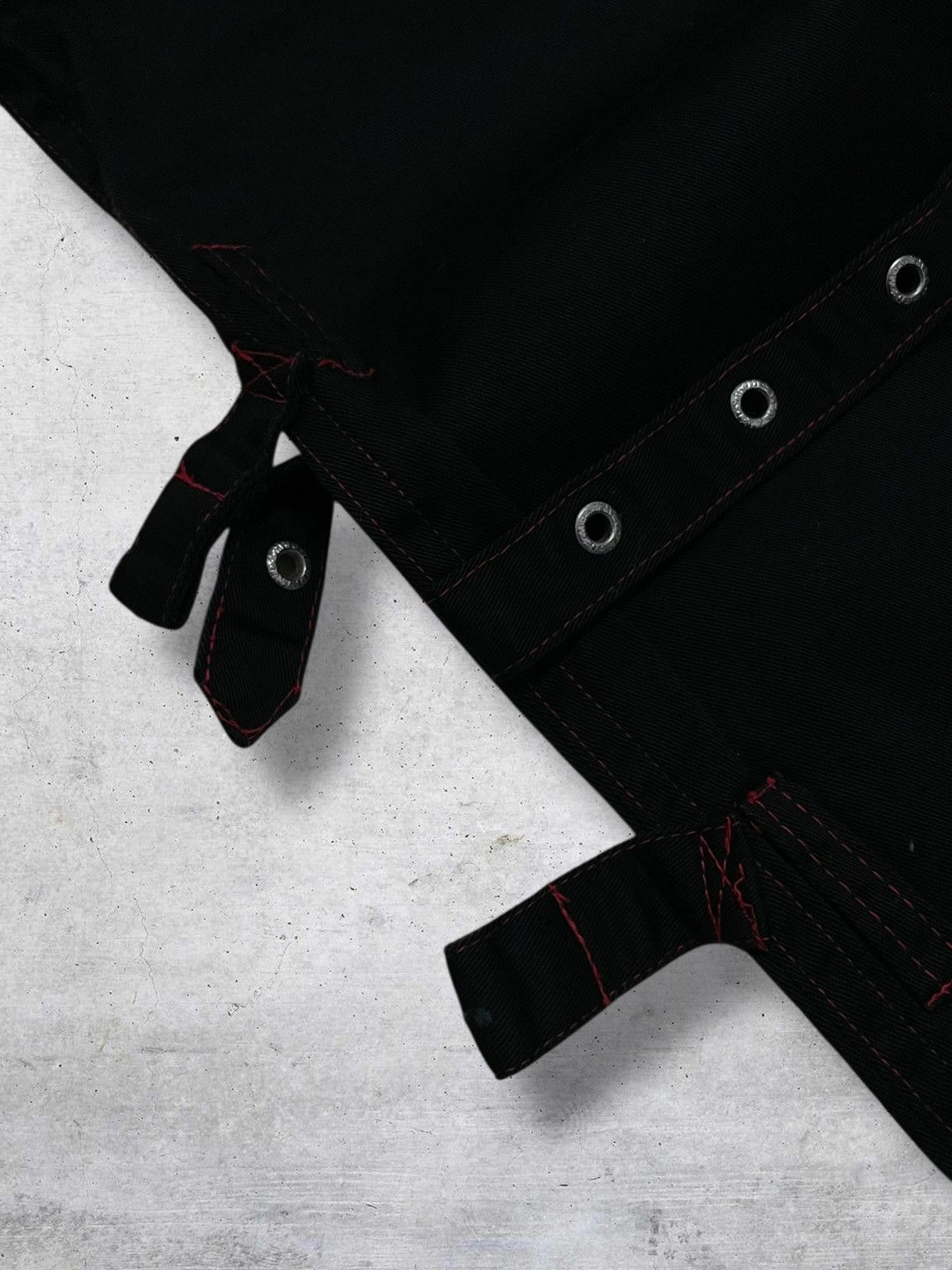 Hysteric Glamour PUNK MAD 1990S JAPAN DESIGNER BONDAGE CROSS PUNK OG PANT Size US 28 / EU 44 - 11 Thumbnail