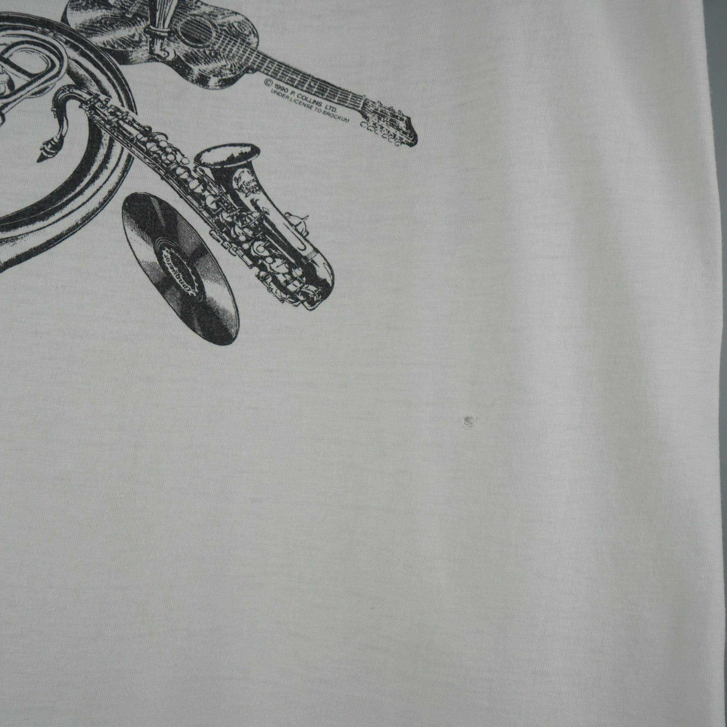 Band Tees × Vintage Rare 1990 Phil Collins Serious Tour T-Shirt Size US XL / EU 56 / 4 - 3 Thumbnail