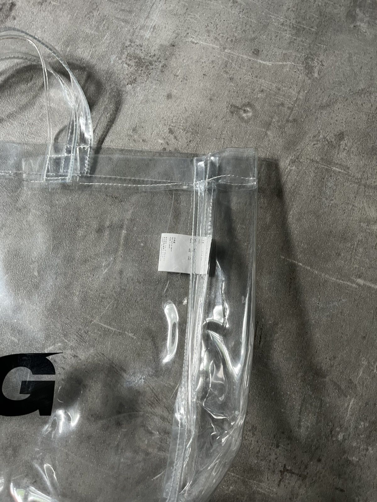 Comme des Garcons Comme des Garcons PVC transparent tote bag rare Size ONE SIZE - 5 Thumbnail