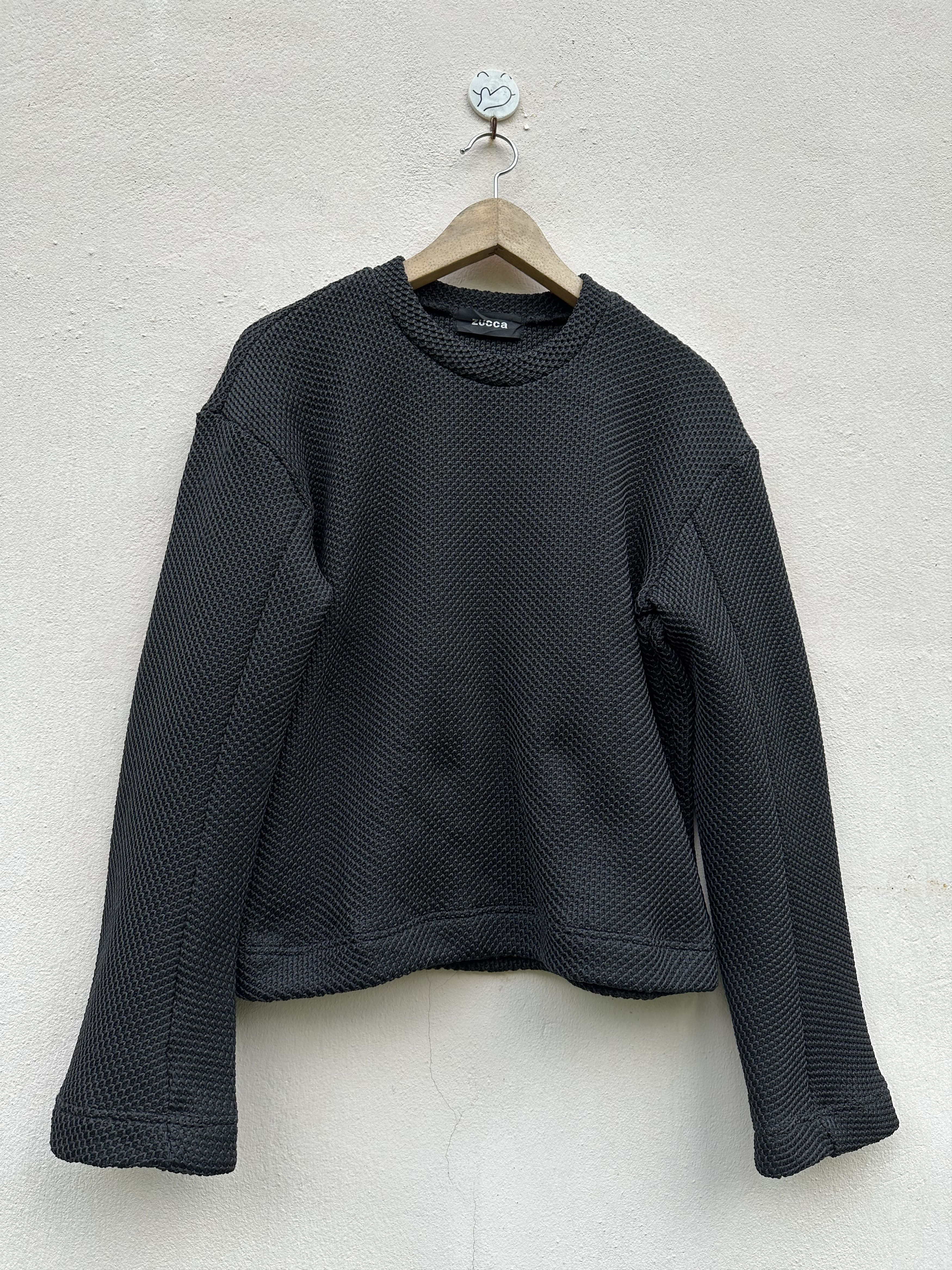 CABANE de ZUCCa Vintage Zucca Cropped Sweatshirt Size US M / EU 48-50 / 2 - 1 Thumbnail