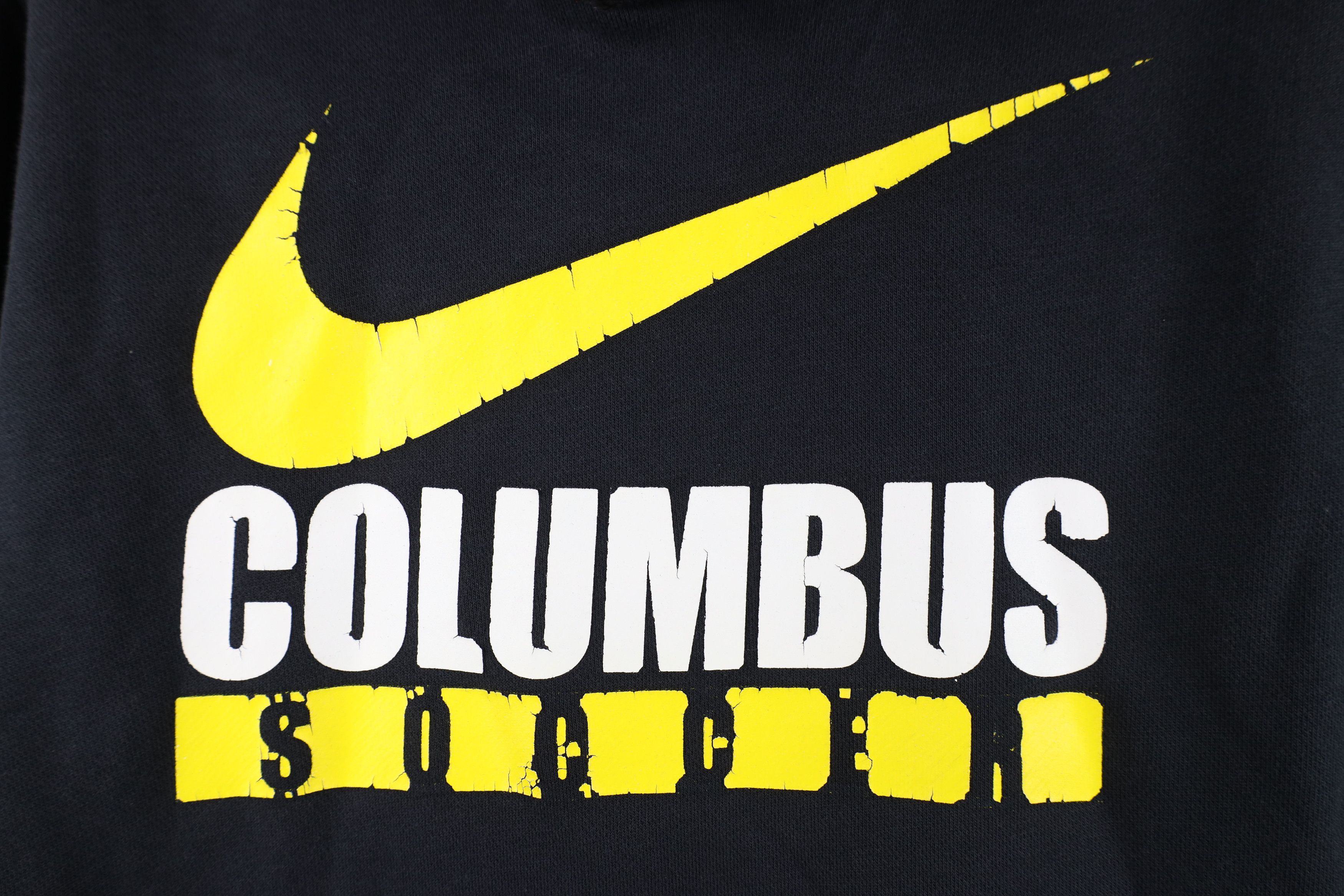 Nike Nike MLS Columbus Crew Soccer Big Swoosh Hoodie Sweatshirt Size US S / EU 44-46 / 1 - 5 Thumbnail