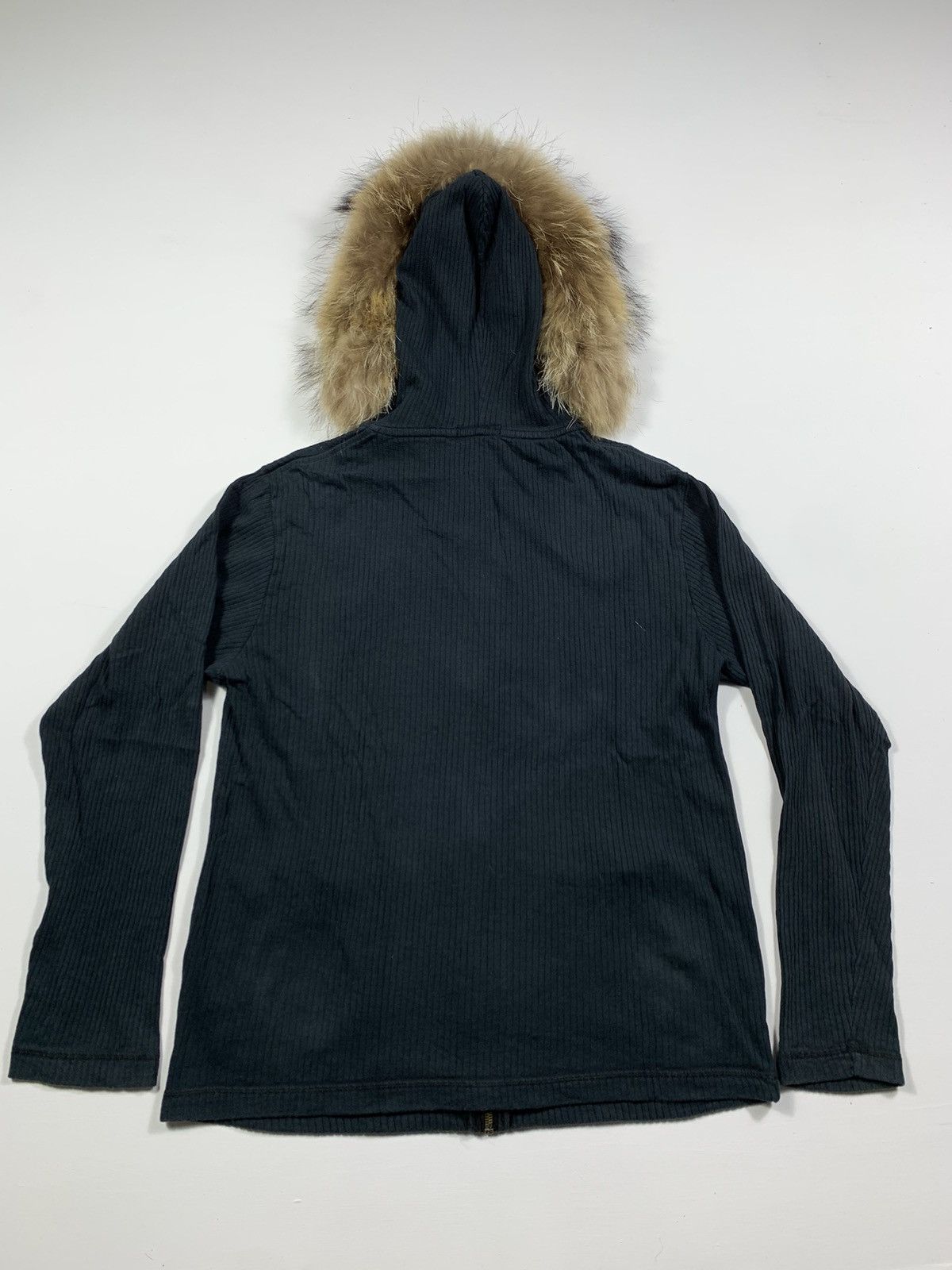 If Six Was Nine × Japanese Brand × Le Grande Bleu (L.G.B.) Japanese Pluvious Fur Hoodie Zip ifsix lgb style Size US L / EU 52-54 / 3 - 2 Thumbnail