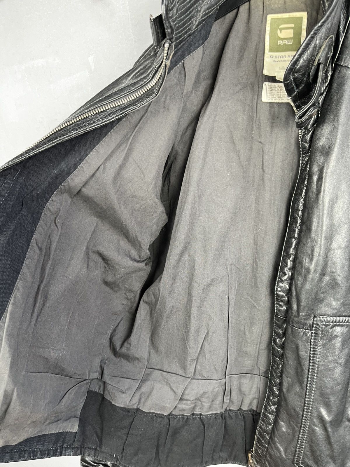G-Star G-Star Hermans Leather Jacket Size US L / EU 52-54 / 3 - 16 Thumbnail