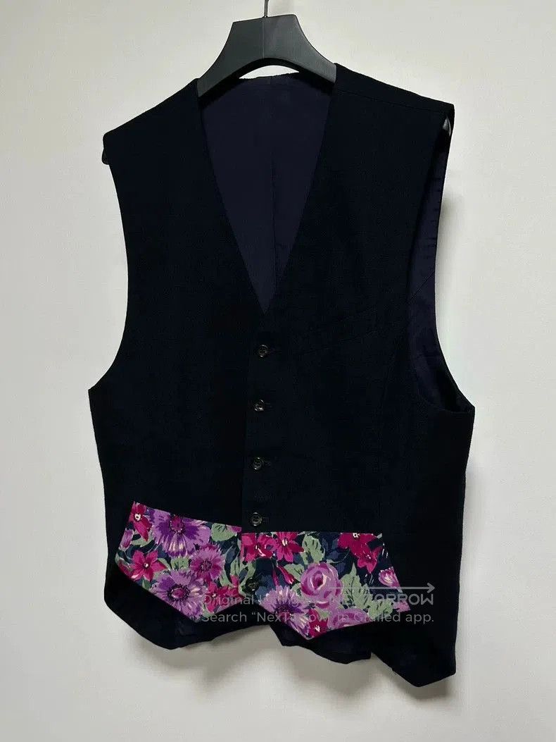 Comme des Garcons Comme des Garcons 88AW Floral Vest. Size US M / EU 48-50 / 2 - 2 Thumbnail