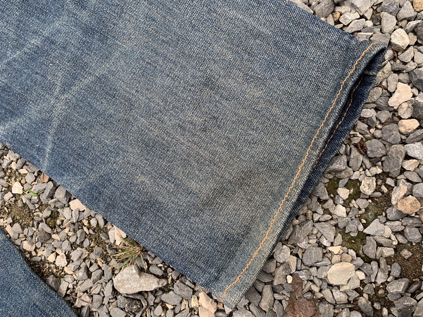 Kapital VINTAGE GL HEART RUSTY JAPANESE DISTRESSED DENIM Size US 28 / EU 44 - 16 Thumbnail