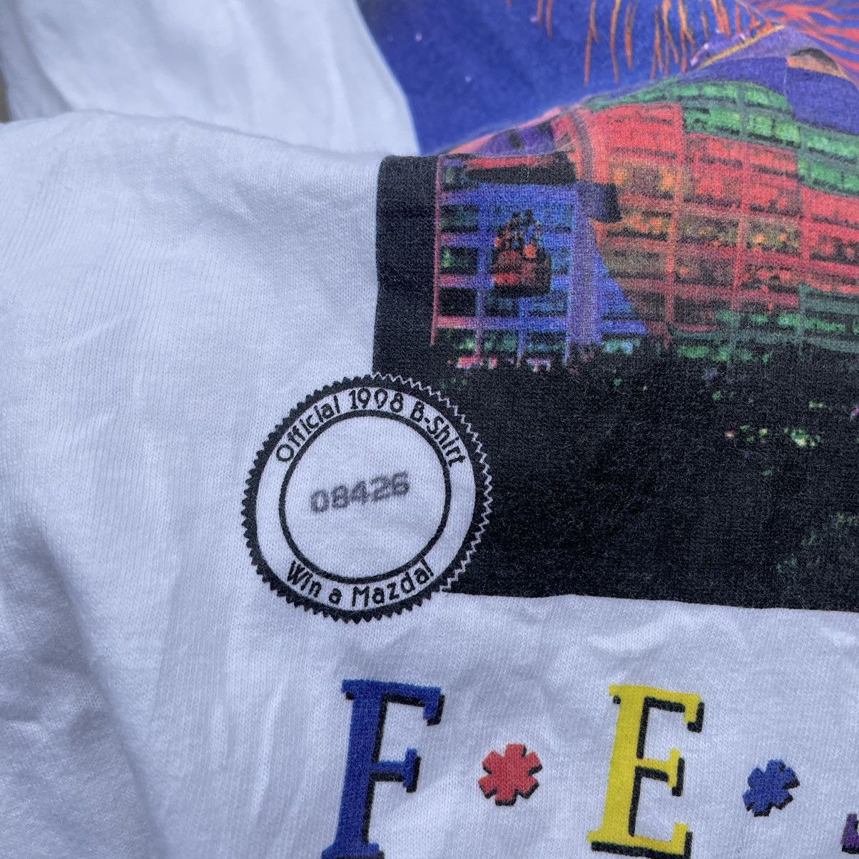 Vintage 🔥🔥Vintage 1998 Base River Festival Art Work Tee Size US L / EU 52-54 / 3 - 4 Thumbnail
