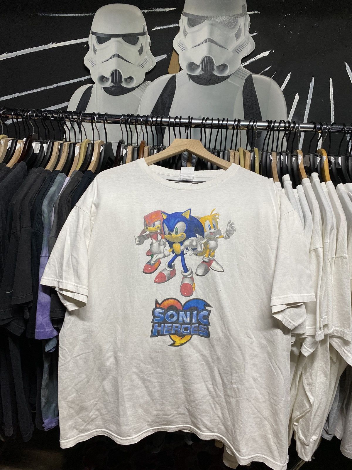 Vintage Vintage 00’ Sonic Hero’s Game Promo Tee shirt XLarge Size US XL / EU 56 / 4 - 4 Thumbnail