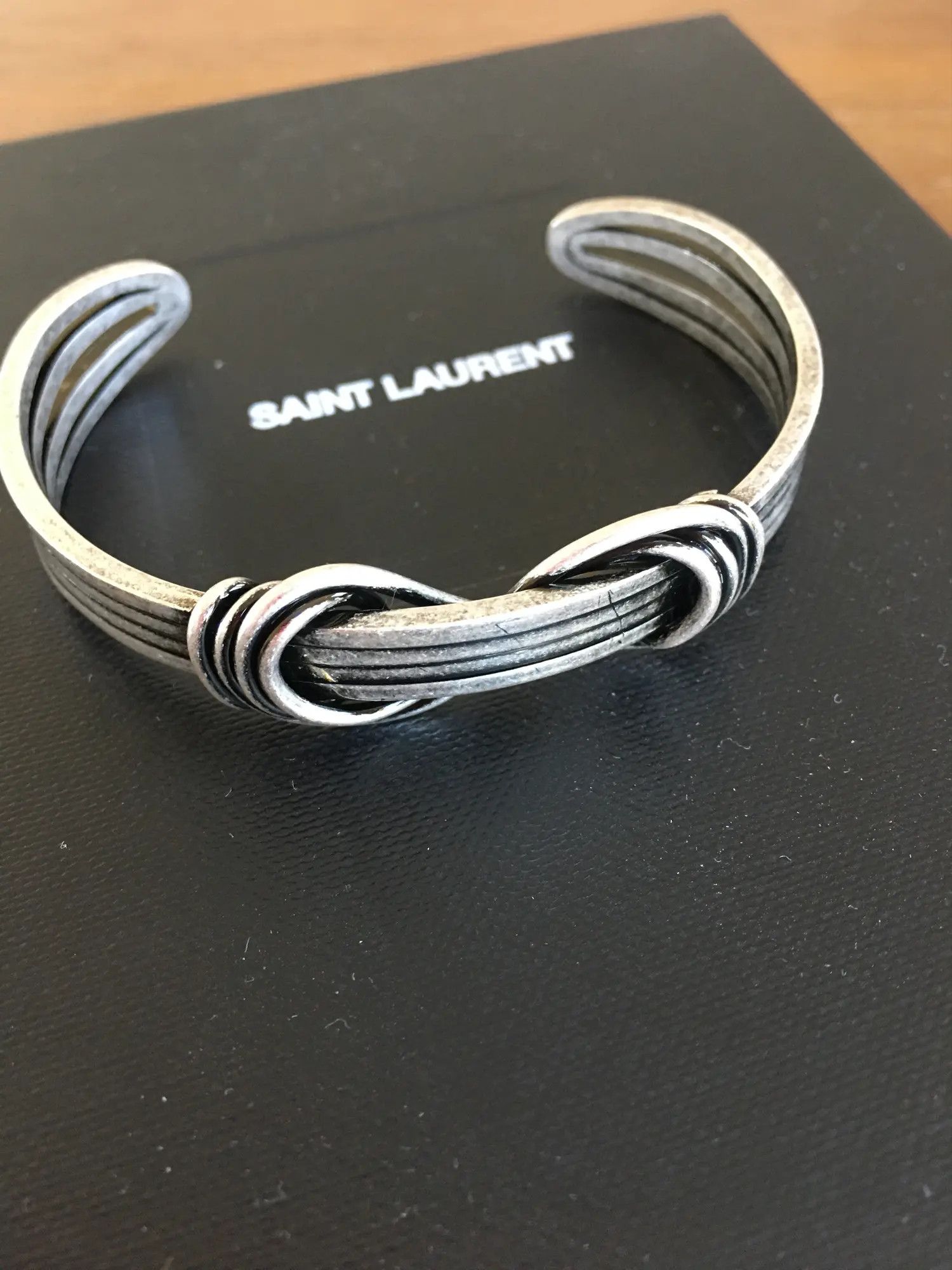 Saint Laurent Paris SS'18 Noeud Bracelet Size 28 - 2 Thumbnail