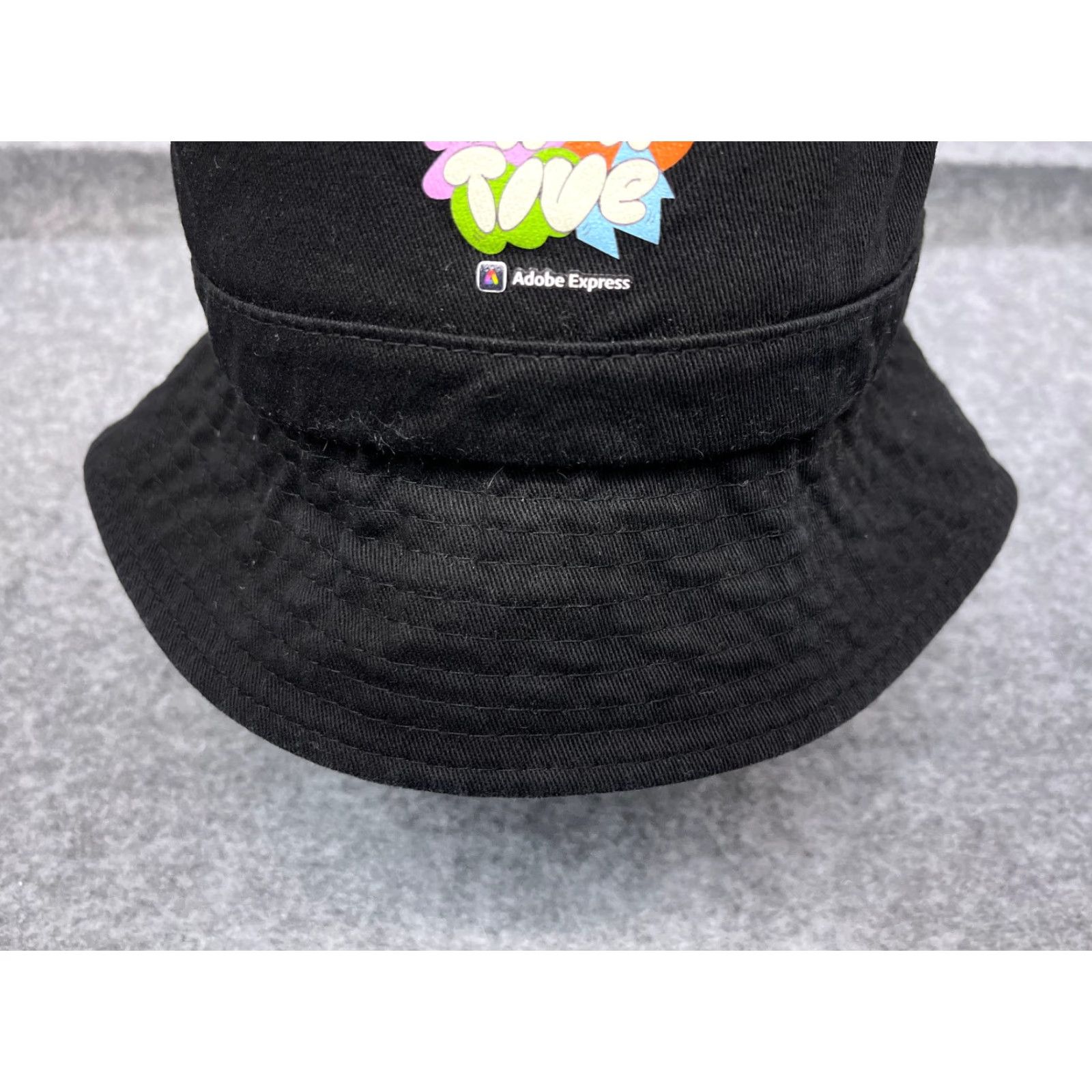 Vintage Apollo USA Bucket Hat Adult One Size Black Cotton Stay Creative Express Outdoor Logo Lightweight Twill Casual Summer Fall Winter Men’s Women’s Size ONE SIZE - 3 Thumbnail