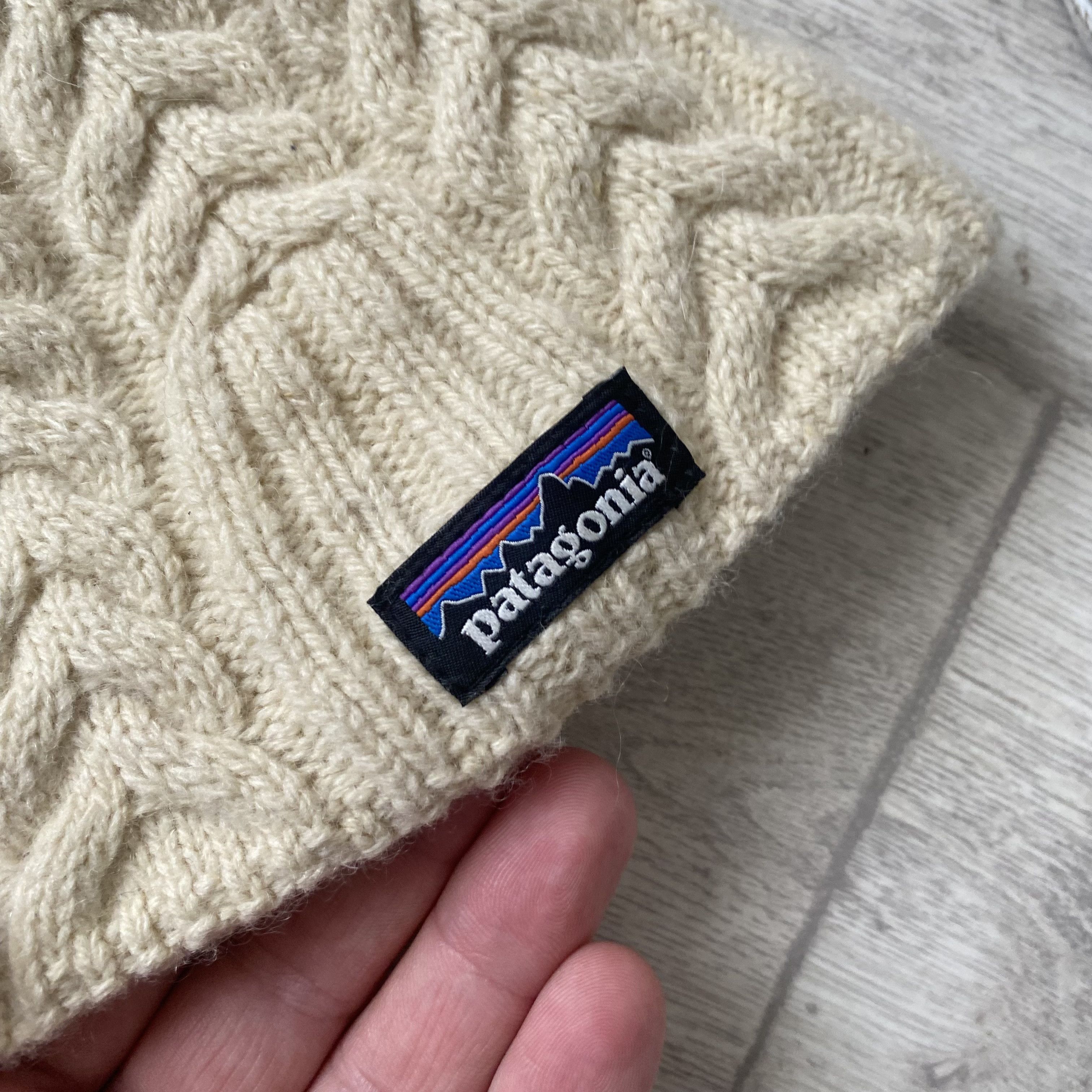 Patagonia 🏕️ Vintage Patagonia Wool Knit hat winter outdoor womens Size ONE SIZE - 5 Thumbnail