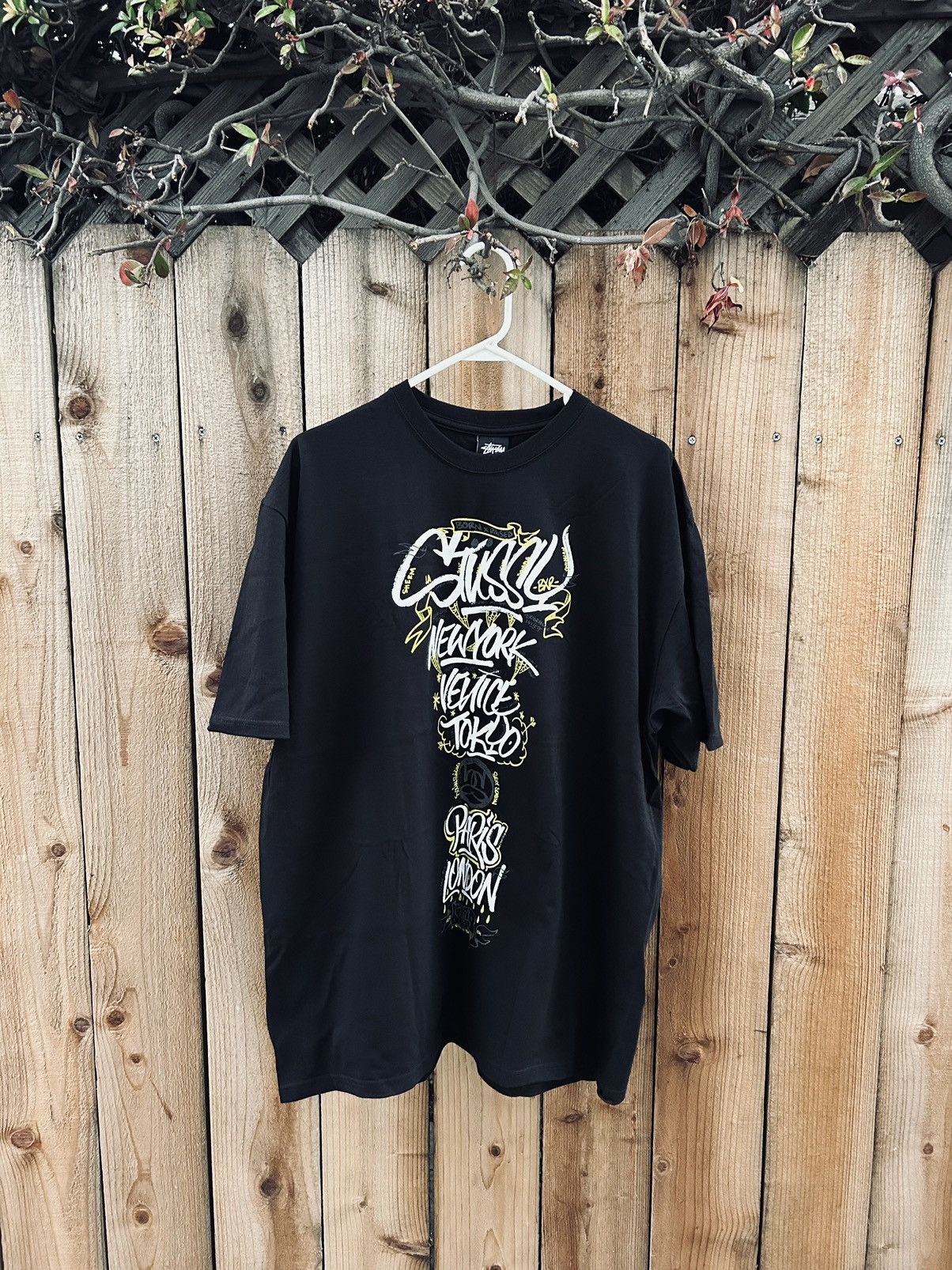 Stussy Born x Raised x Stüssy World Tour Tee | Grailed