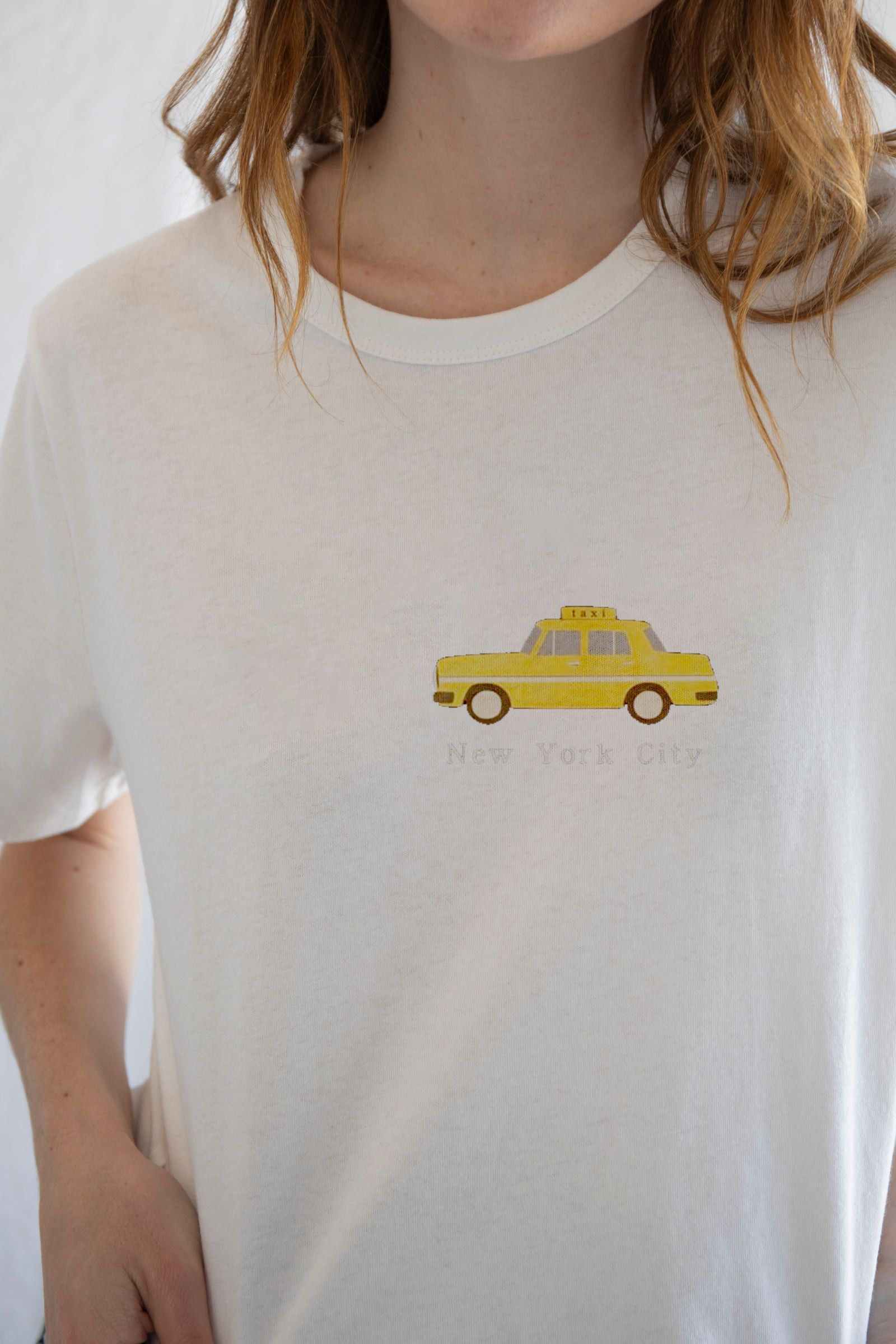 Designer × Vintage New York City Taxi Tee – Urban Pulse in Motion Size S / US 4 / IT 40 - 3 Thumbnail