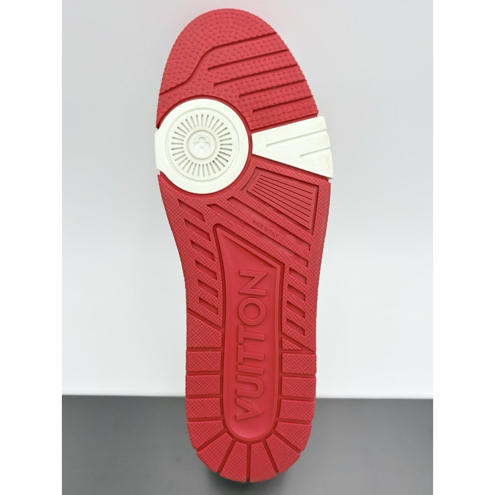 Louis Vuitton Louis Vuitton Trainer ' White Red ' | SUPER CLEAN! Size US 11.5 / EU 44-45 - 13 Thumbnail