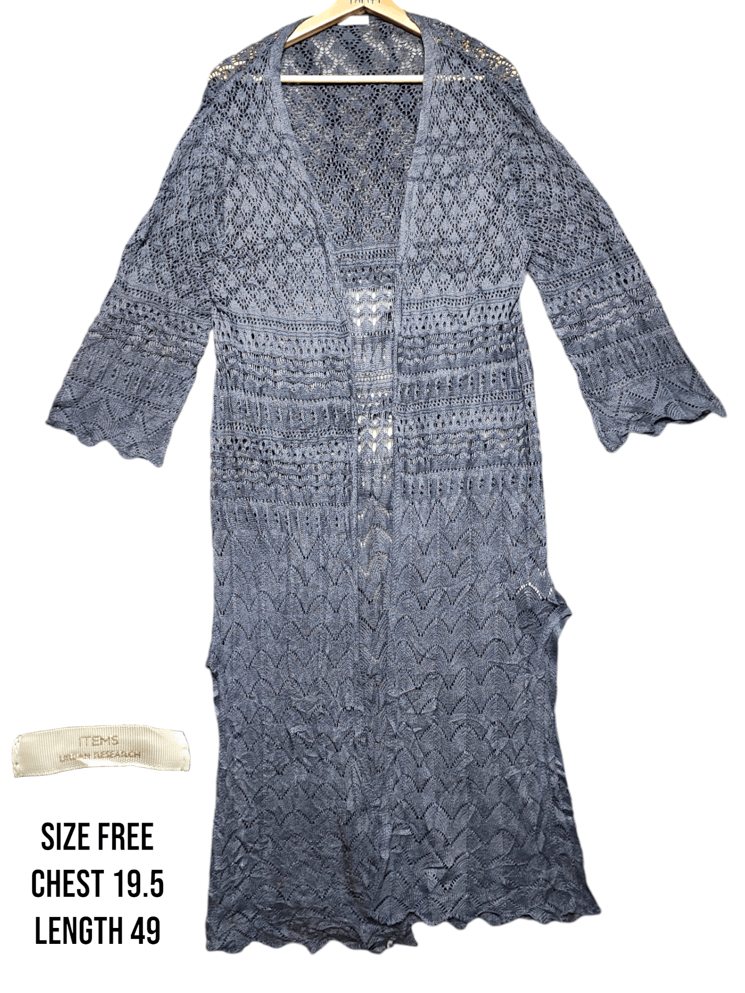 Open Knitted Fishnet Grunge Urban Research