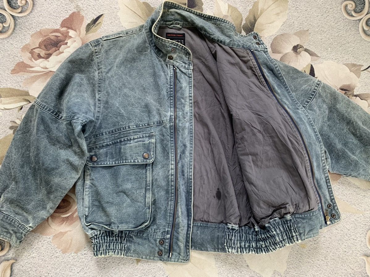 Japanese Brand Ixiz Emergency Pocket Bomber Like Baggy Thick Jacket Size US L / EU 52-54 / 3 - 17 Thumbnail