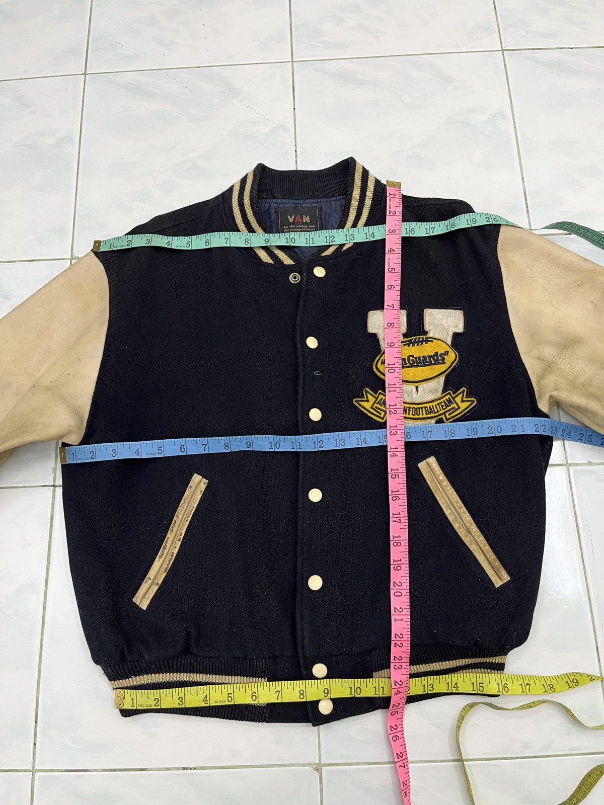 Vintage 🔥🔥🔥STEALS VTG VAN JAC VAN GUARDS AMERICAN FOOTBAL TEAM Size US M / EU 48-50 / 2 - 21 Thumbnail