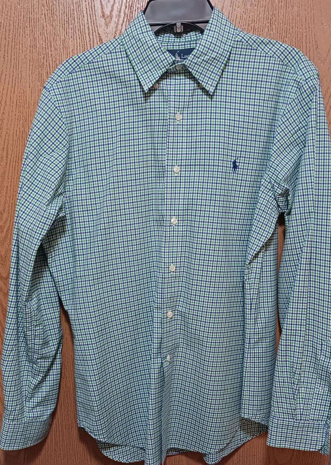 Polo Ralph Lauren Ralph Lauren Men's Casual Fit Checkered Shirt Size US M / EU 48-50 / 2 - 2 Thumbnail