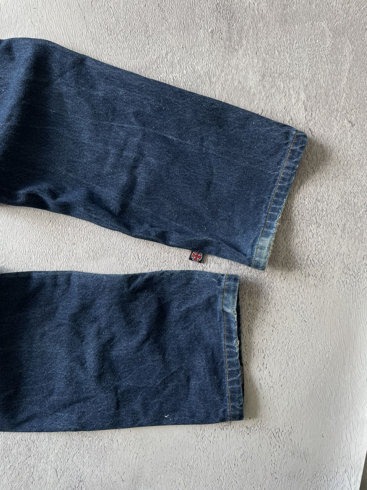 Independent Truck Co. VINTAGE! Independent Truck Company Denim Jeans Logo Size US 34 / EU 50 - 3 Thumbnail