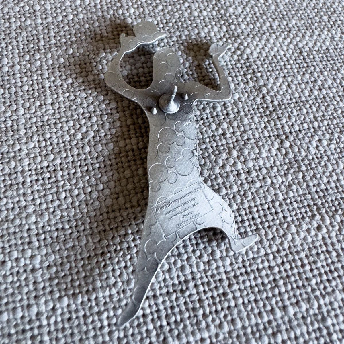Disney Haunted Mansion Hitchhiking Ghosts Series Silver Ezra Size ONE SIZE - 5 Thumbnail