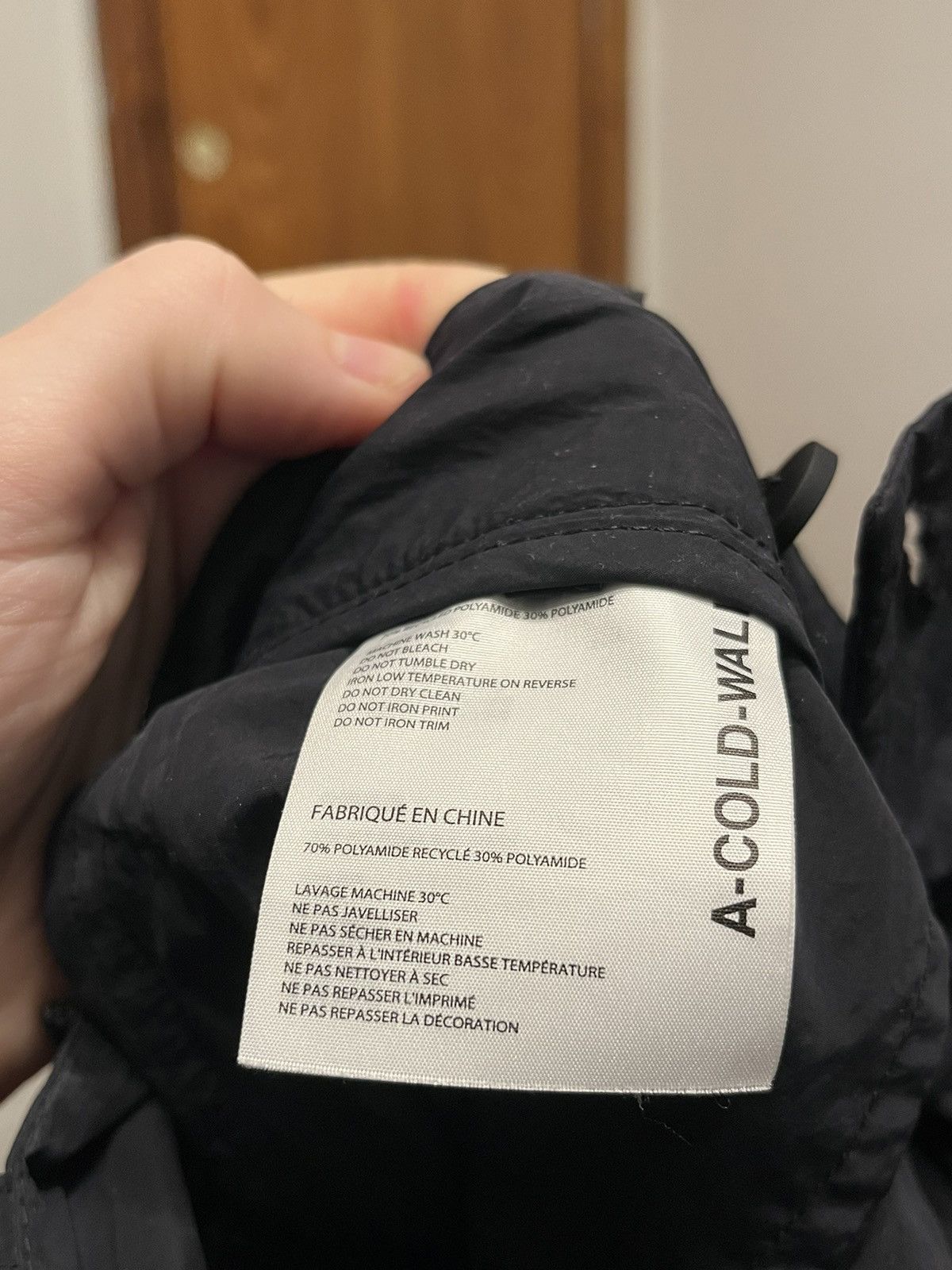 A-COLD-WALL* A-Cold-Wall Polyamide Trousers Size US 32 / EU 48 - 5 Thumbnail