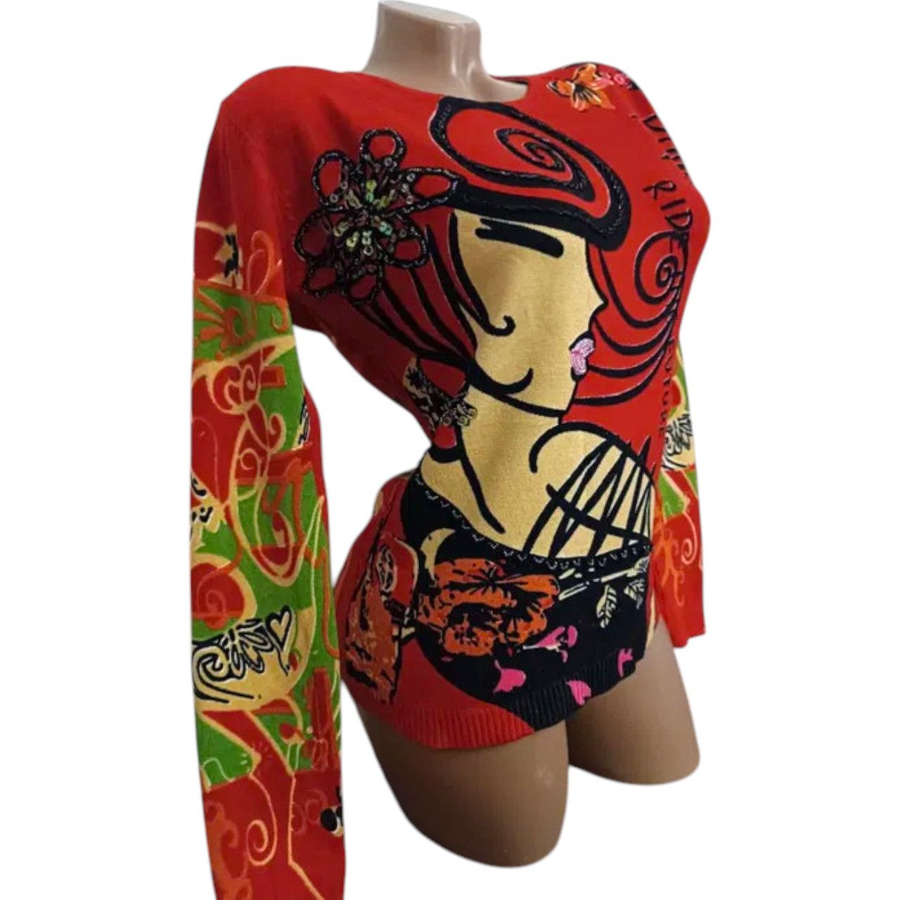 Other Printed jumper sz M Size M / US 6-8 / IT 42-44 - 3 Thumbnail