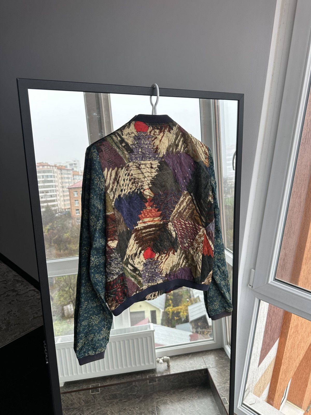 Denim & Supply Ralph Lauren Denim & Supply Ralph Lauren Patchwork Bomber Jacket Tencel Size XS / US 0-2 / IT 36-38 - 7 Thumbnail