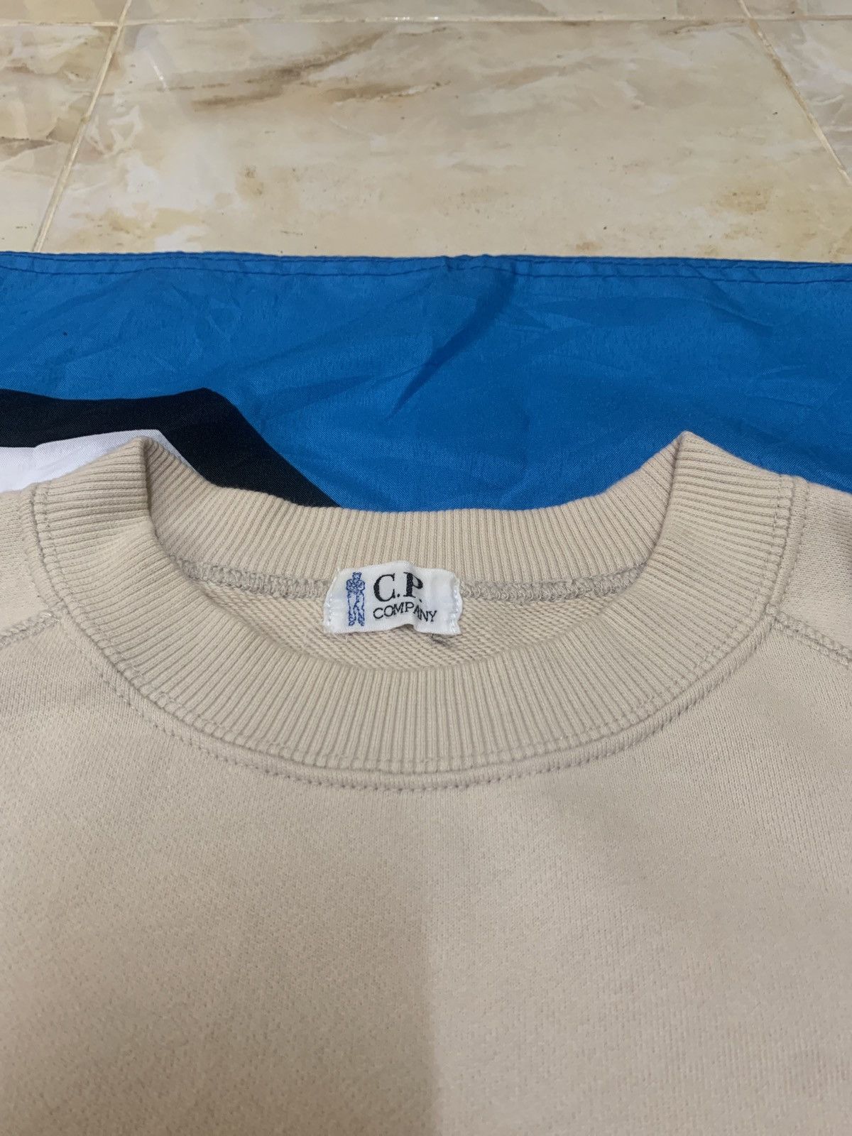 C.P. Company × Japanese Brand × Massimo Osti C.P.Company Center Logo Sweatshirt Japan Size US L / EU 52-54 / 3 - 7 Thumbnail