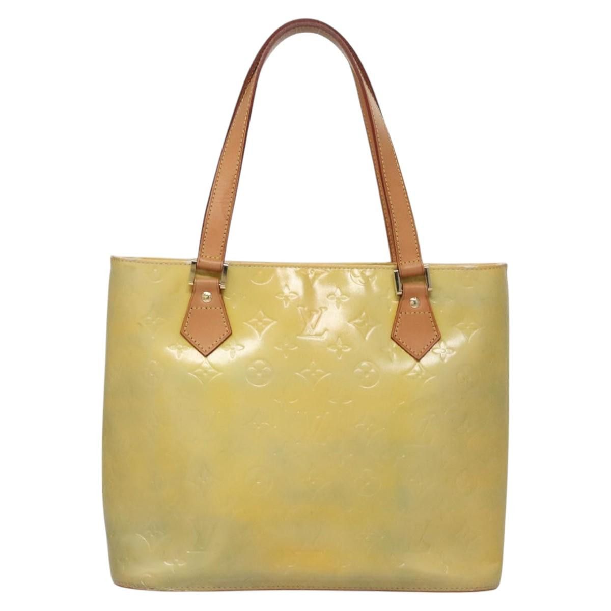 Louis Vuitton LOUIS VUITTON Monogram Vernis Houston Hand Bag Gris M91053 Size ONE SIZE - 2 Thumbnail