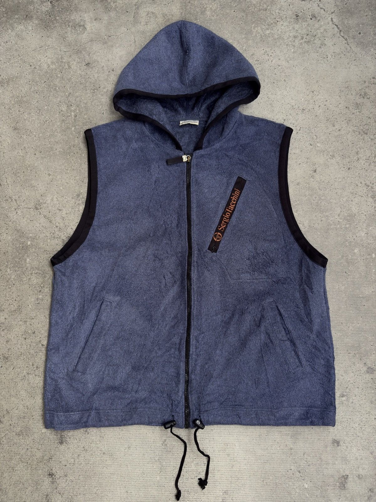 Sergio Tacchini VEST HODDIE SERGIO TACCHINI Size US L / EU 52-54 / 3 - 1 Thumbnail