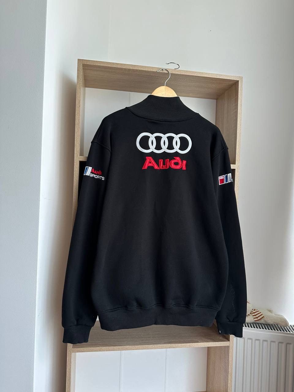 Audi × Vintage Vintage Audi Racing Black Full Zip Hoodie Size US M / EU 48-50 / 2 - 14 Thumbnail