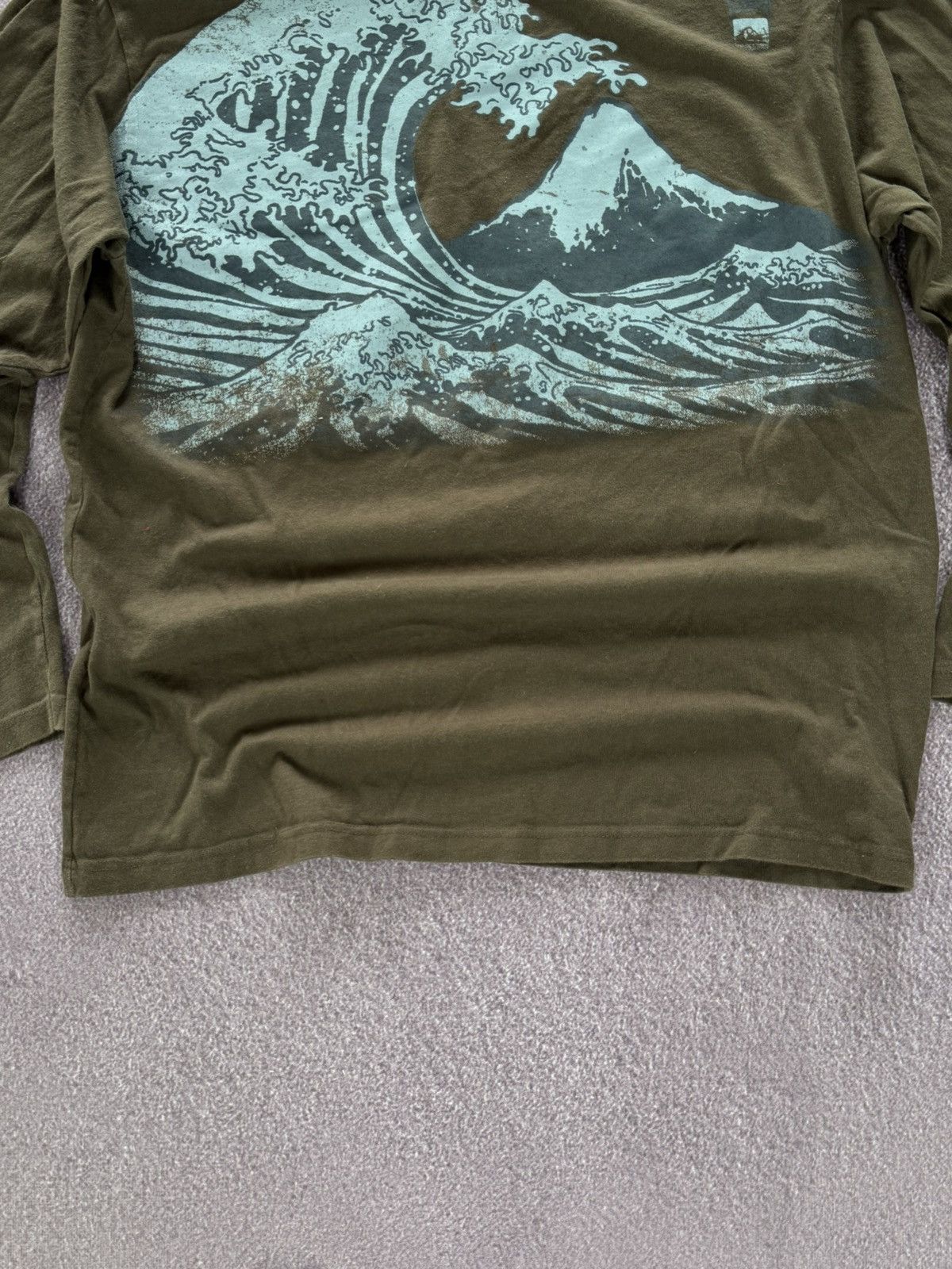 Quiksilver Rare Vintage 90s Brown Quicksilver Long Sleeve Size US L / EU 52-54 / 3 - 3 Thumbnail