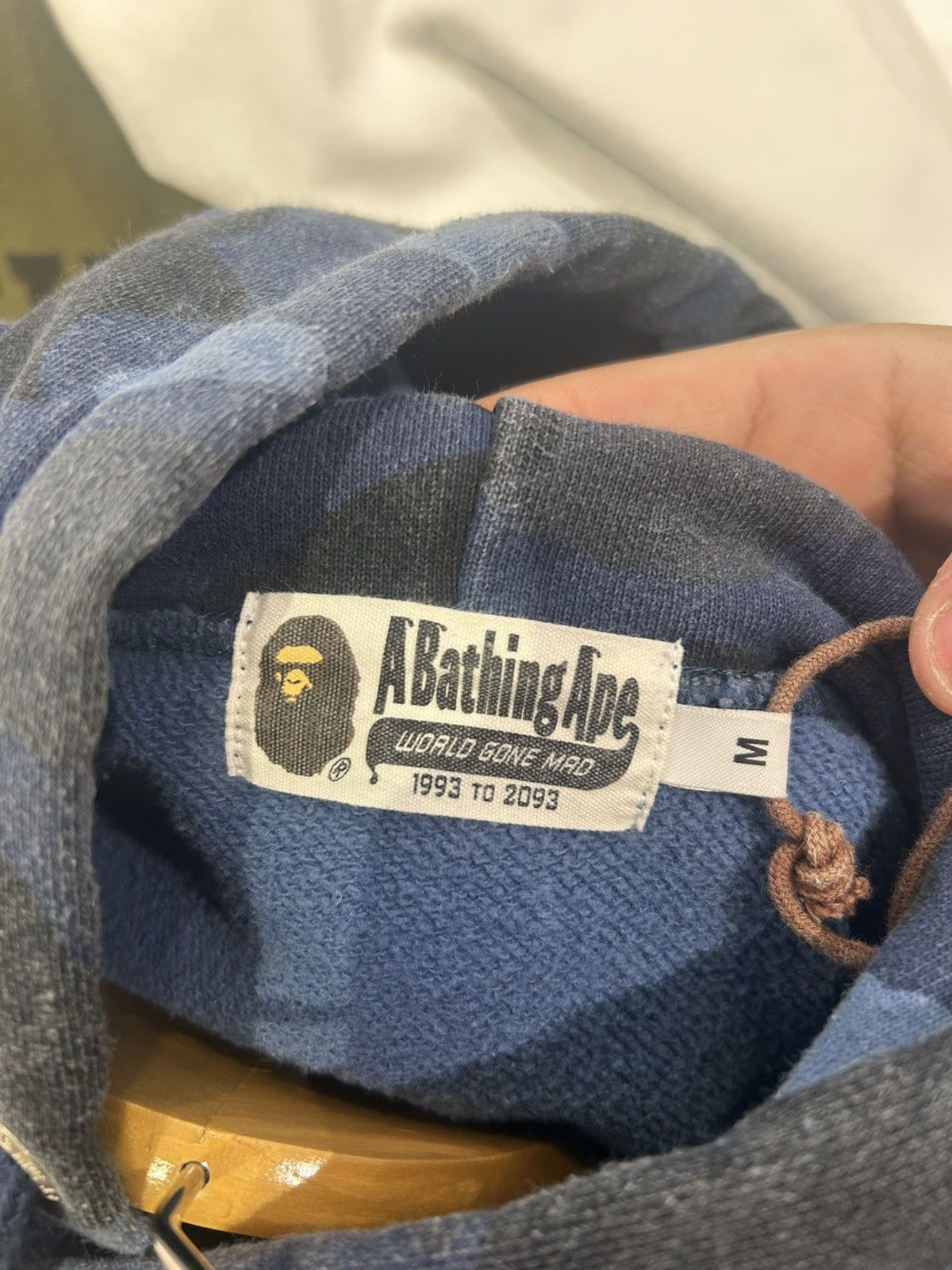 Bape Bape Blue Camo pullover Size US M / EU 48-50 / 2 - 7 Thumbnail