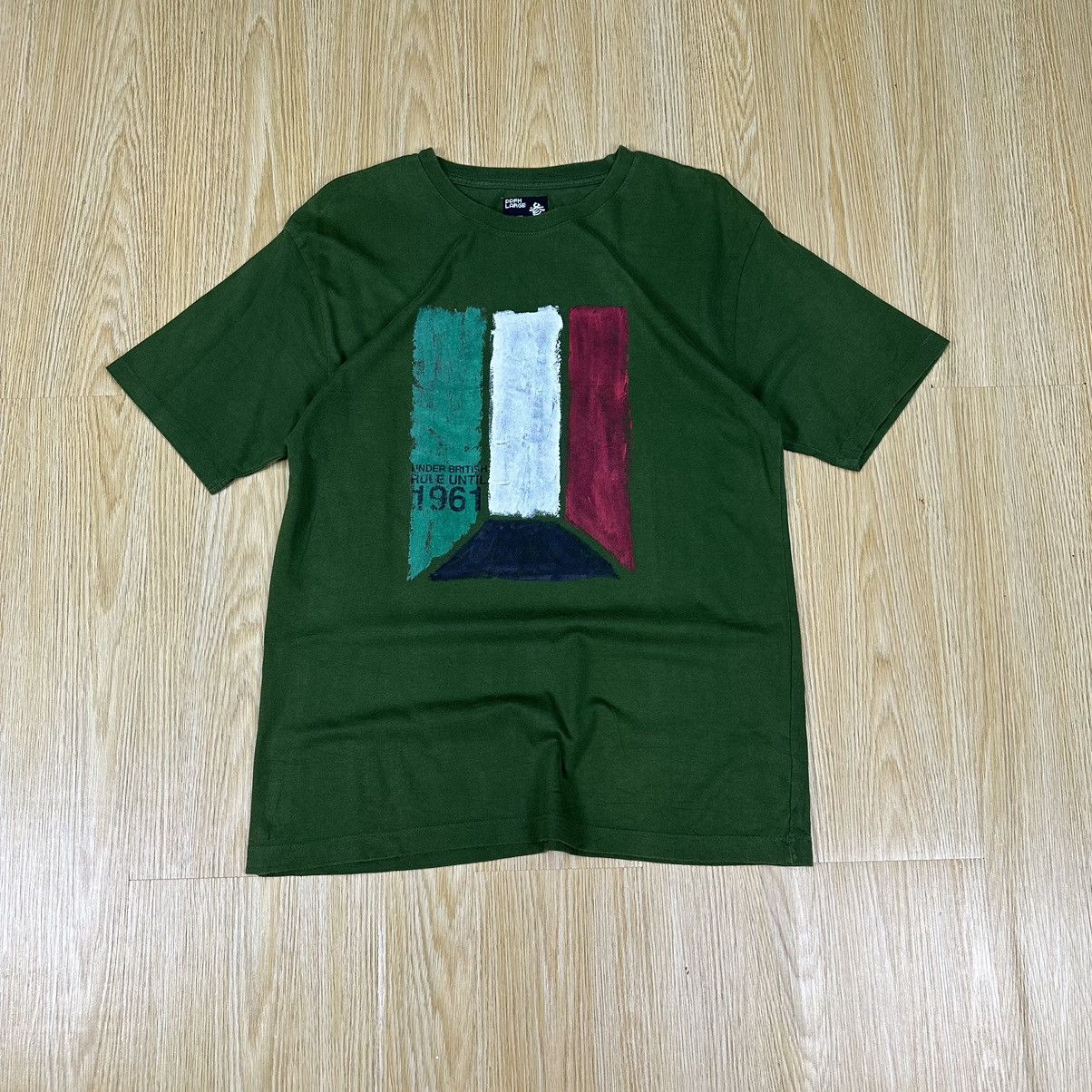 PPFM PPFM Italy Flag TShirt Made In Japan A887 Size US L / EU 52-54 / 3 - 1 Thumbnail