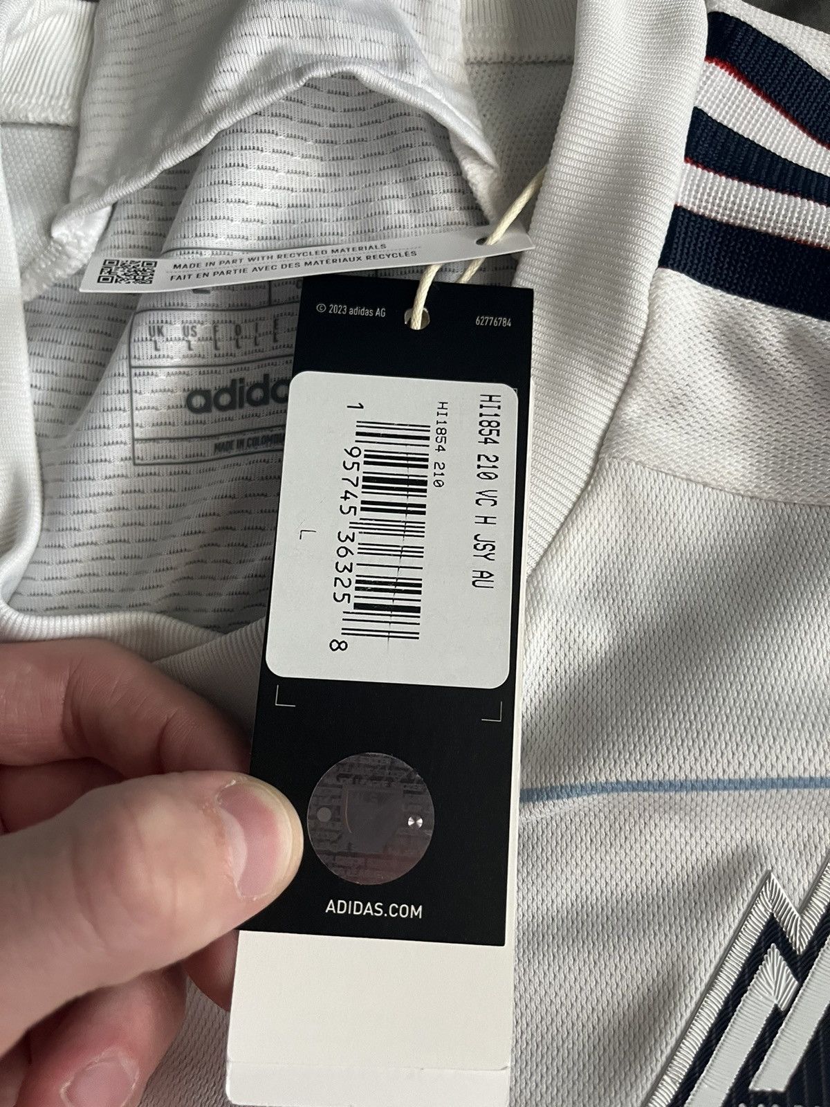 Adidas Vancouver Whitecaps 2024 Home Kit - Player Version Size US L / EU 52-54 / 3 - 7 Thumbnail