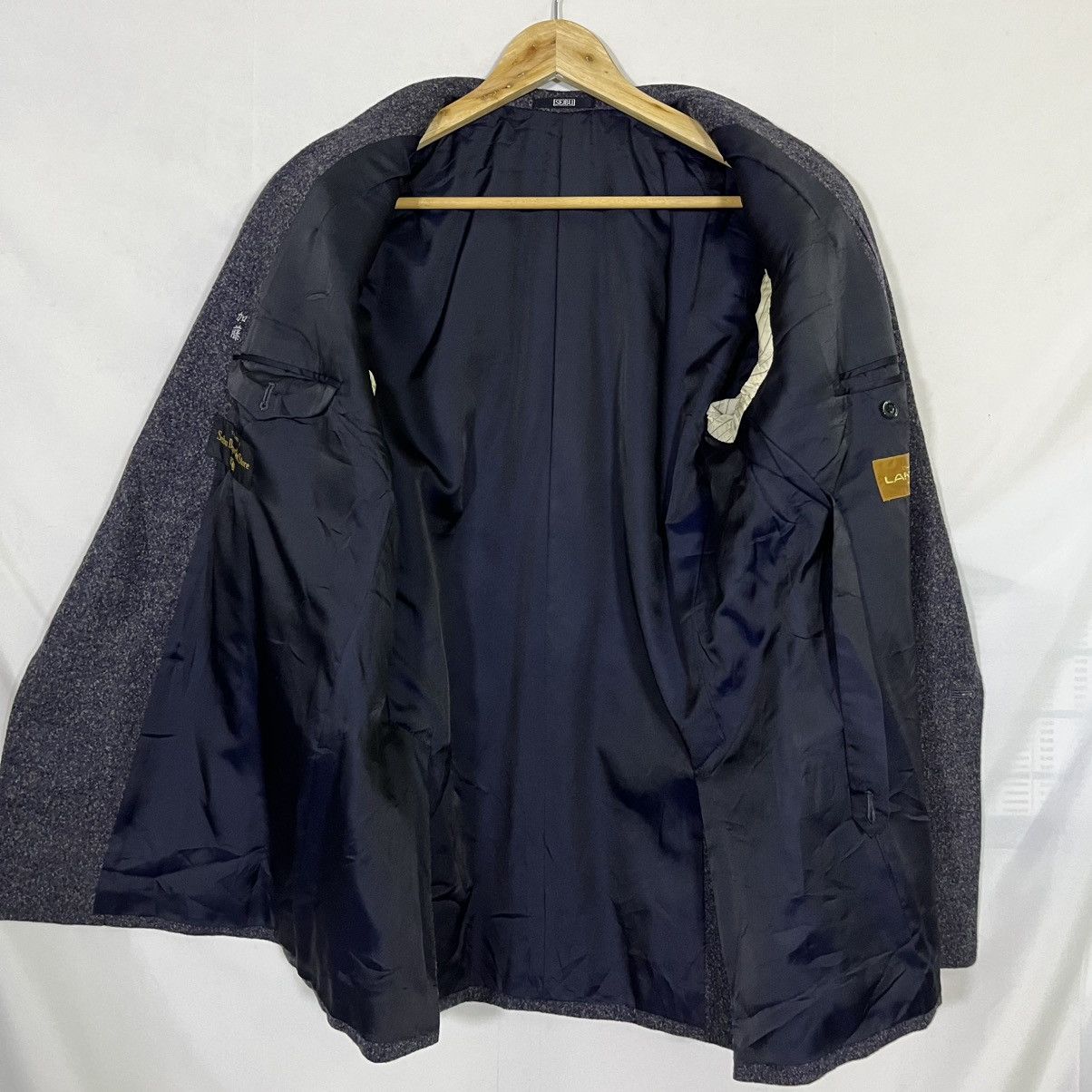 Lancel VINTAGE LANCEL PARIS SEIBU DEPARTMENT STORE WOOL COAT BLAZER Size US L / EU 52-54 / 3 - 5 Thumbnail