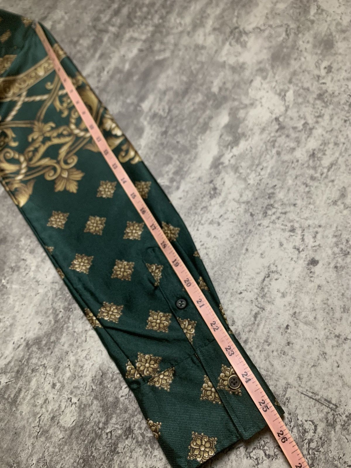 Tornado Mart Tornado Mart Slim Fit Baroque Design Versace Style Size US L / EU 52-54 / 3 - 13 Thumbnail