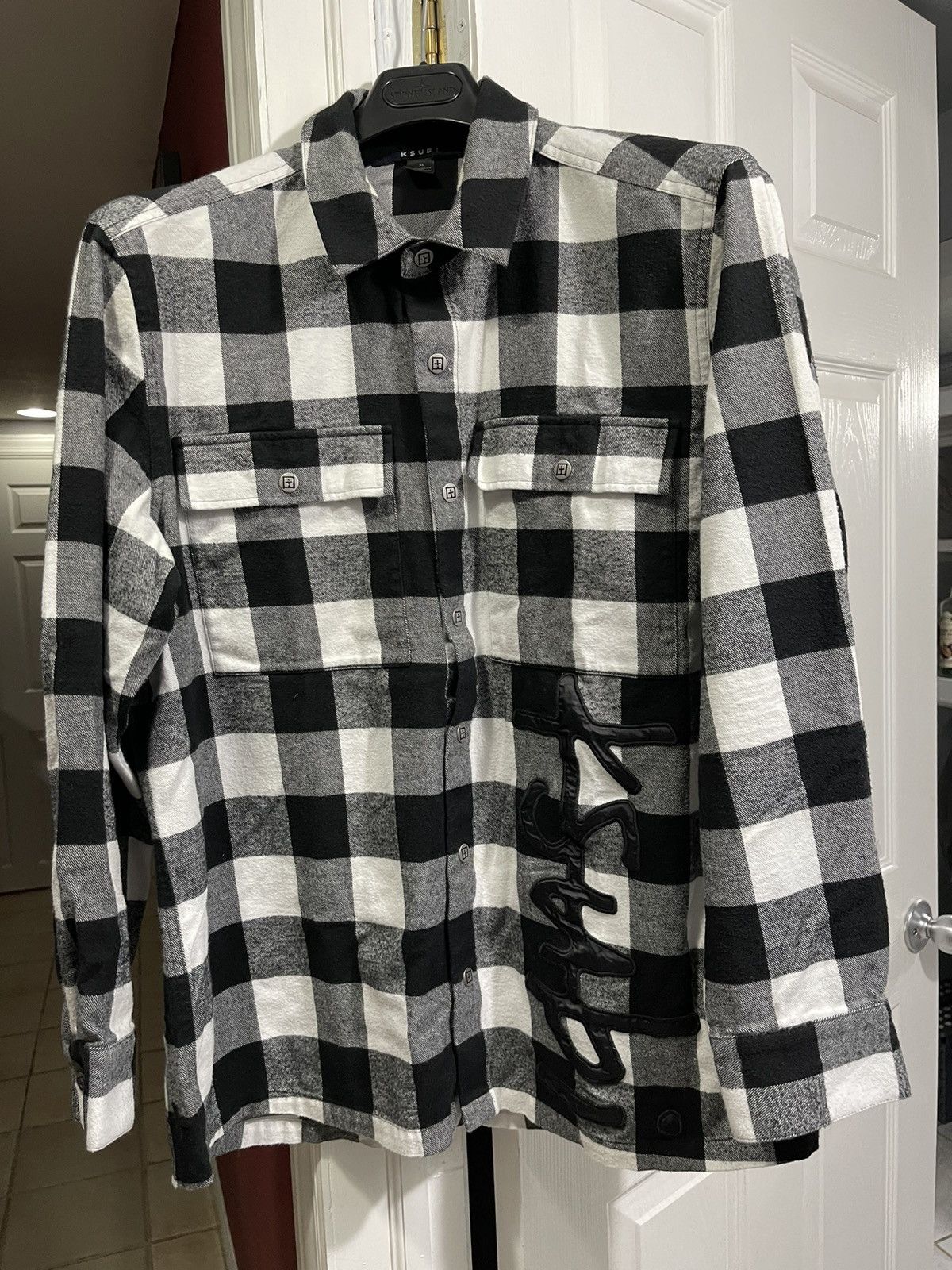 Ksubi Generator Flannel Button Down Shirt Size US XL / EU 56 / 4 - 1 Thumbnail