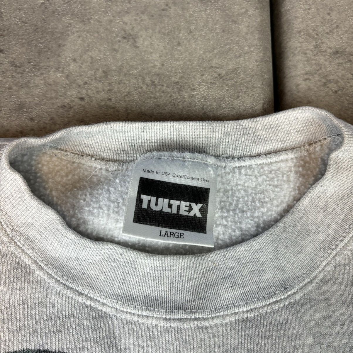 Tultex Vintage 90s gray tultex black lab crewneck Size US L / EU 52-54 / 3 - 4 Thumbnail