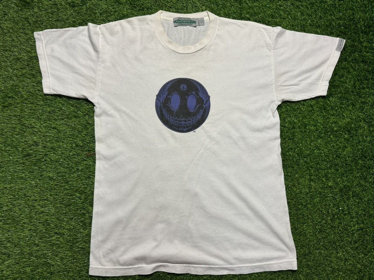 image of Anima Rorret- Hardcore Of Life Made In Usa in White, Men's (Size Medium)