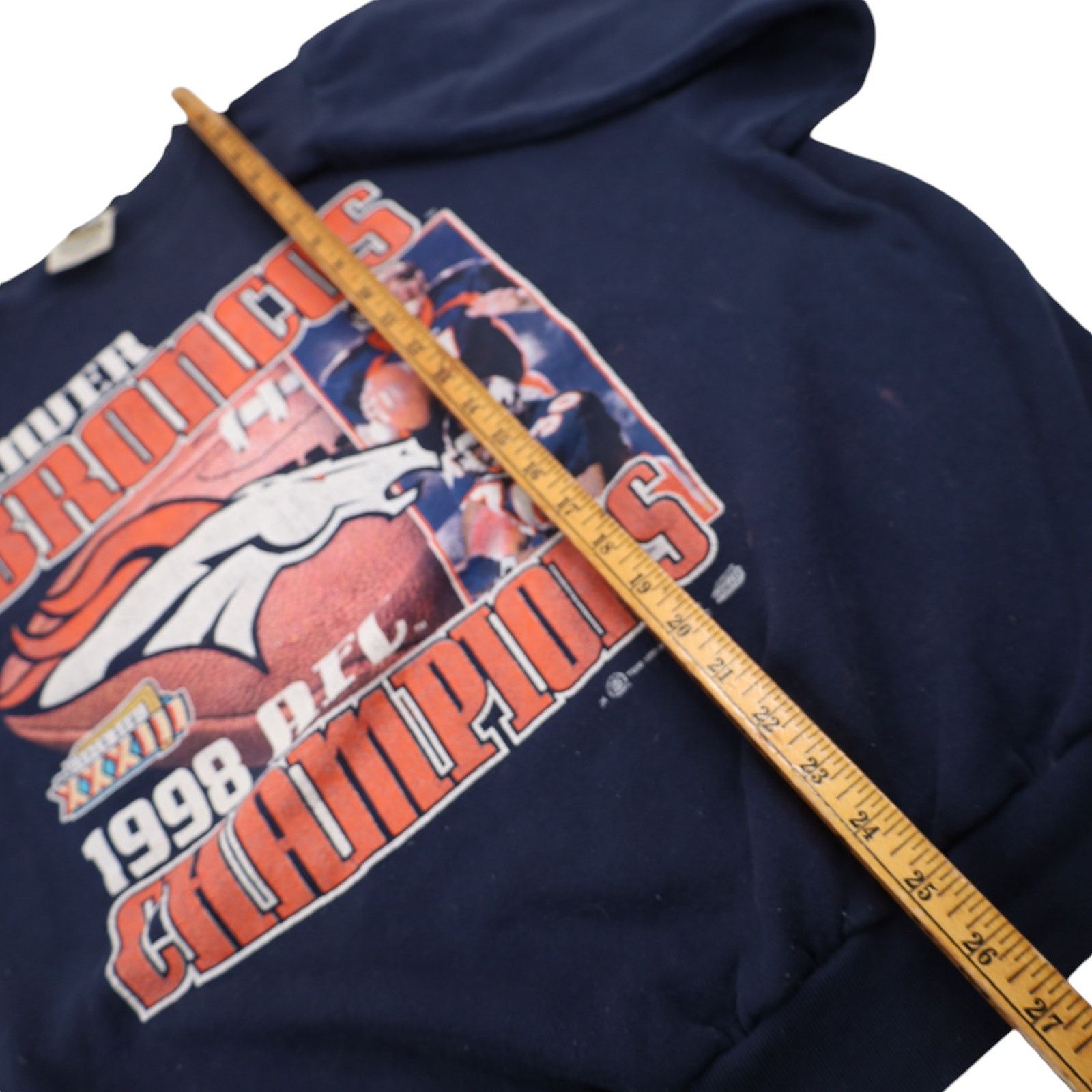 NFL × Vintage Vintage 90s Denver Broncos Champions Graphic Sweatshirt Size US XL / EU 56 / 4 - 9 Thumbnail