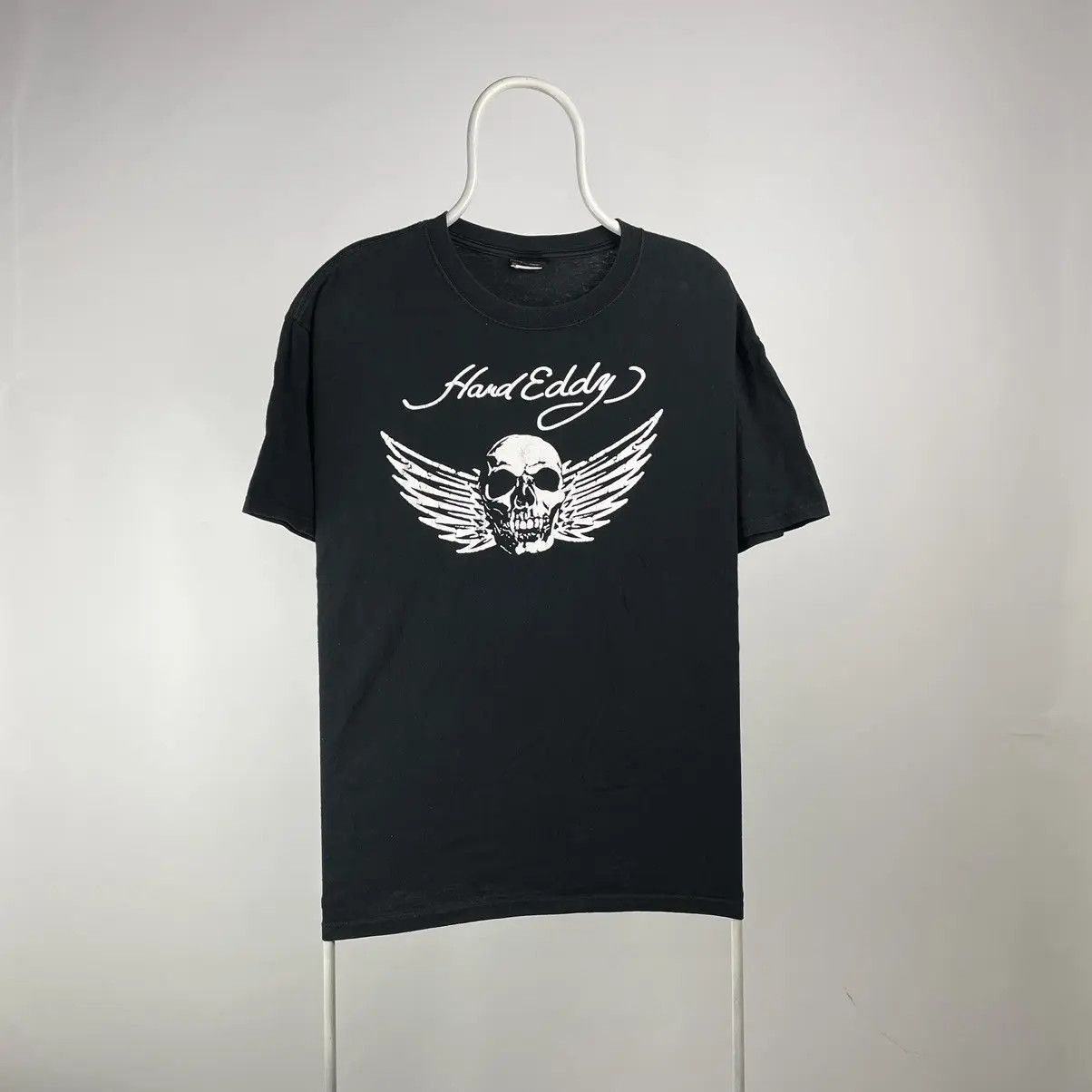 Band Tees Hard eddy T-shirt vintage skulls band tee size XLarge Size US XL / EU 56 / 4 - 1 Thumbnail