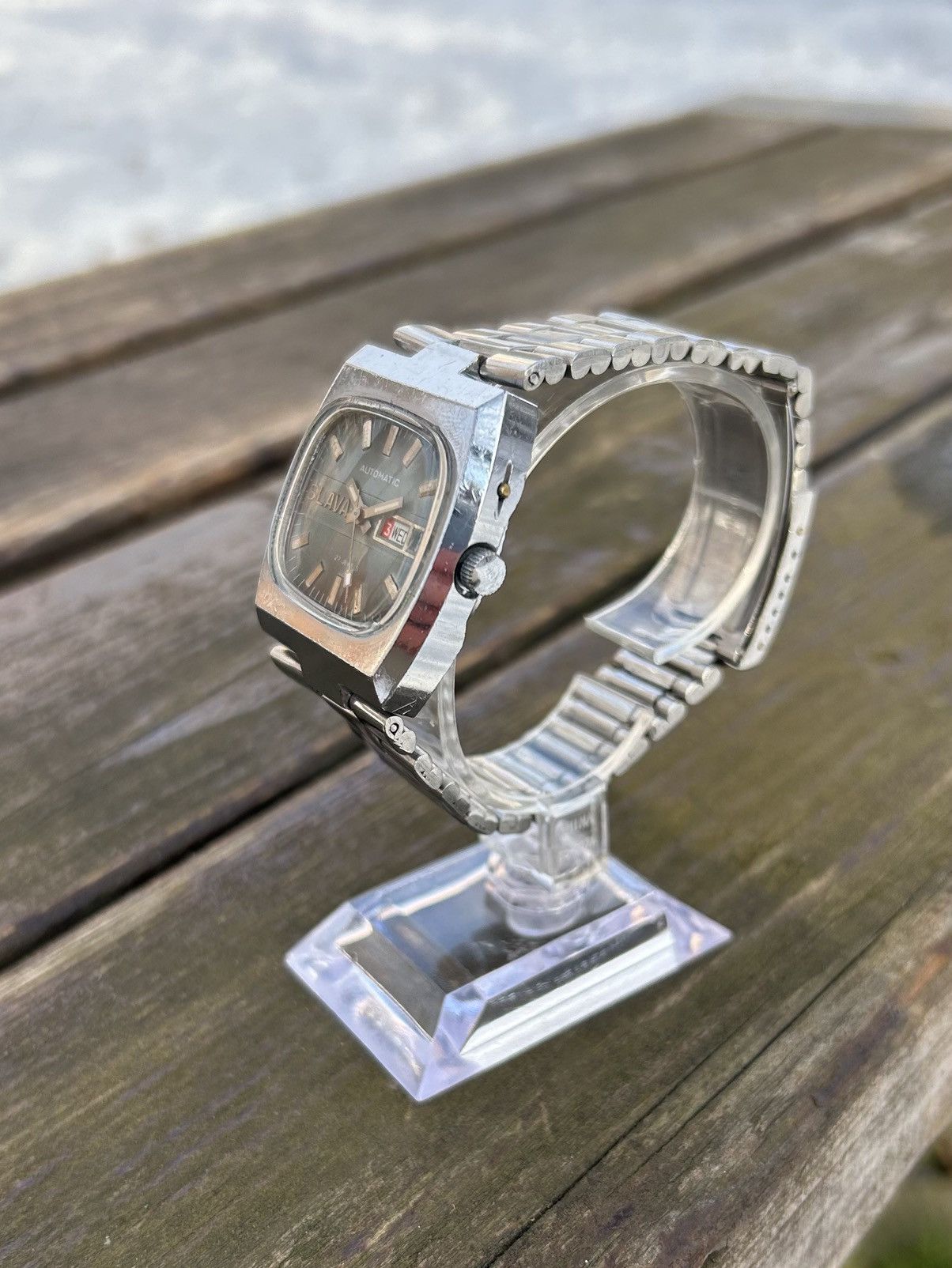 Vintage Vintage Slava Automatic Watch Mechanical Authentic 1980s Size ONE SIZE - 14 Thumbnail