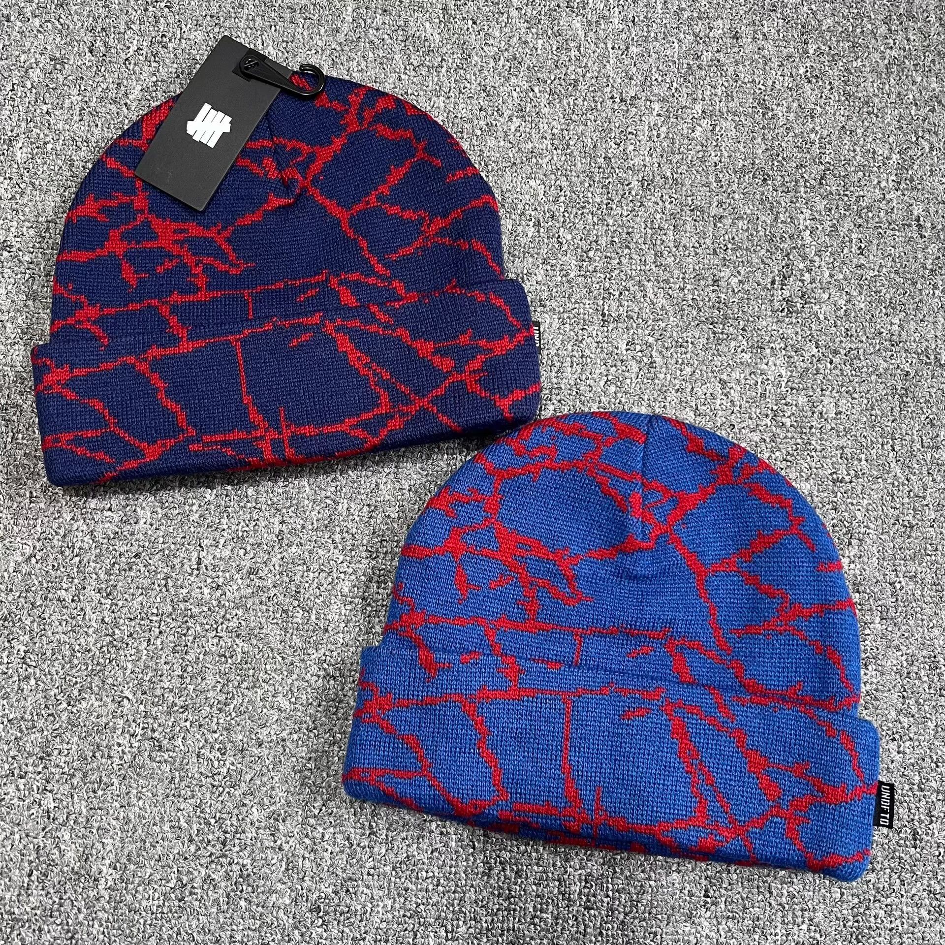 Undefeated Undefeated All-Over Art Print Knit Beanie Q7 Size ONE SIZE - 1 Thumbnail