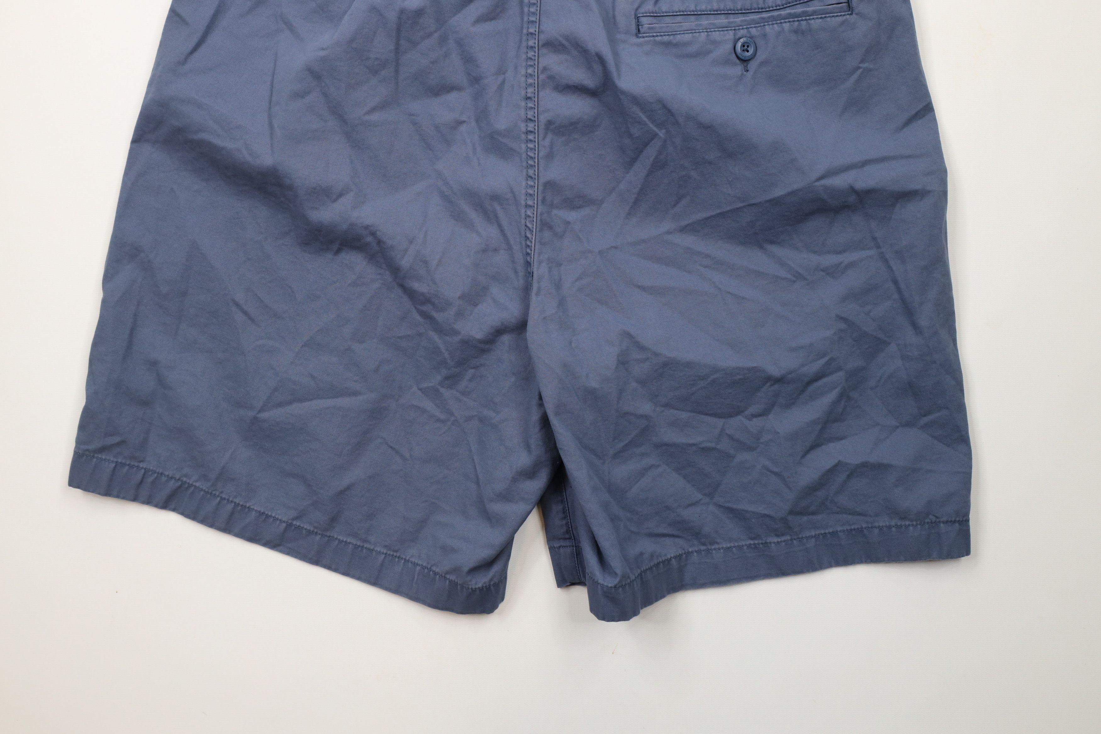 L.L. Bean × Vintage Vintage LL Bean Faded Above Knee Cotton Dad Shorts Blue Size US 36 / EU 52 - 11 Thumbnail